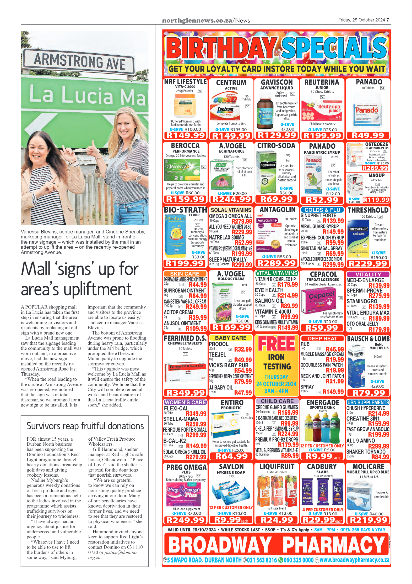 Northglen News 25 October 2024 page 7