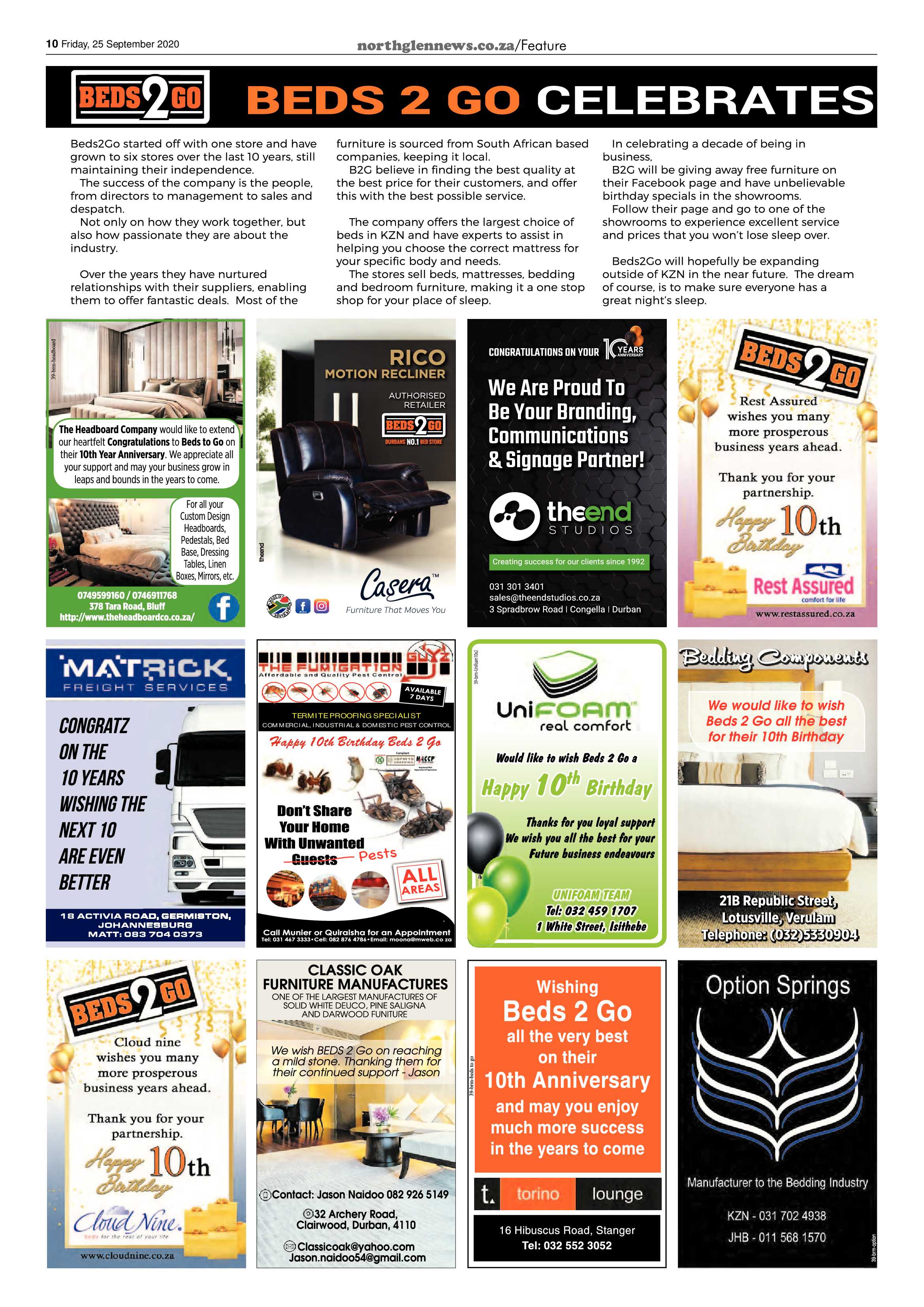 Northglen News 25 September 2020 page 10