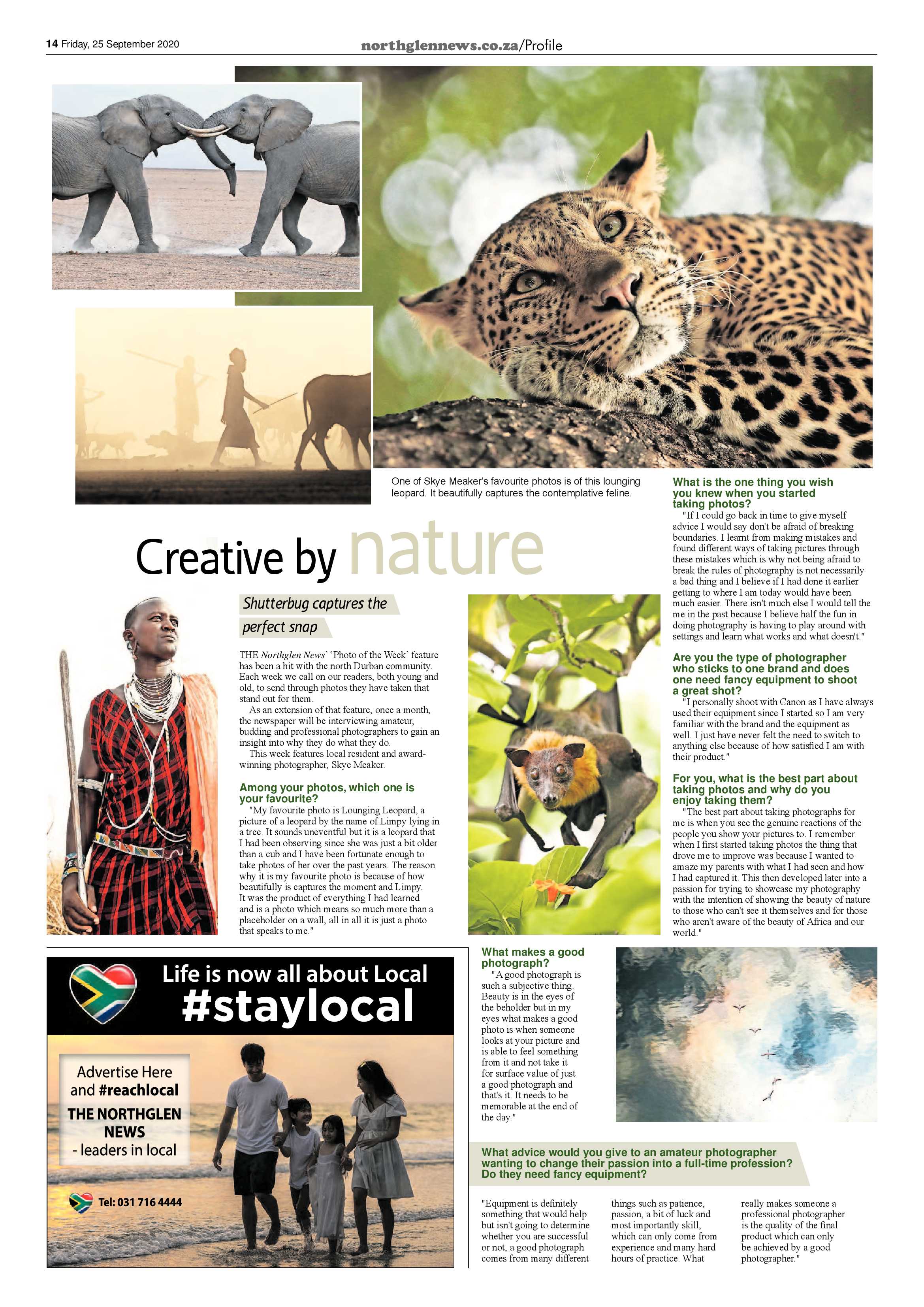 Northglen News 25 September 2020 page 14