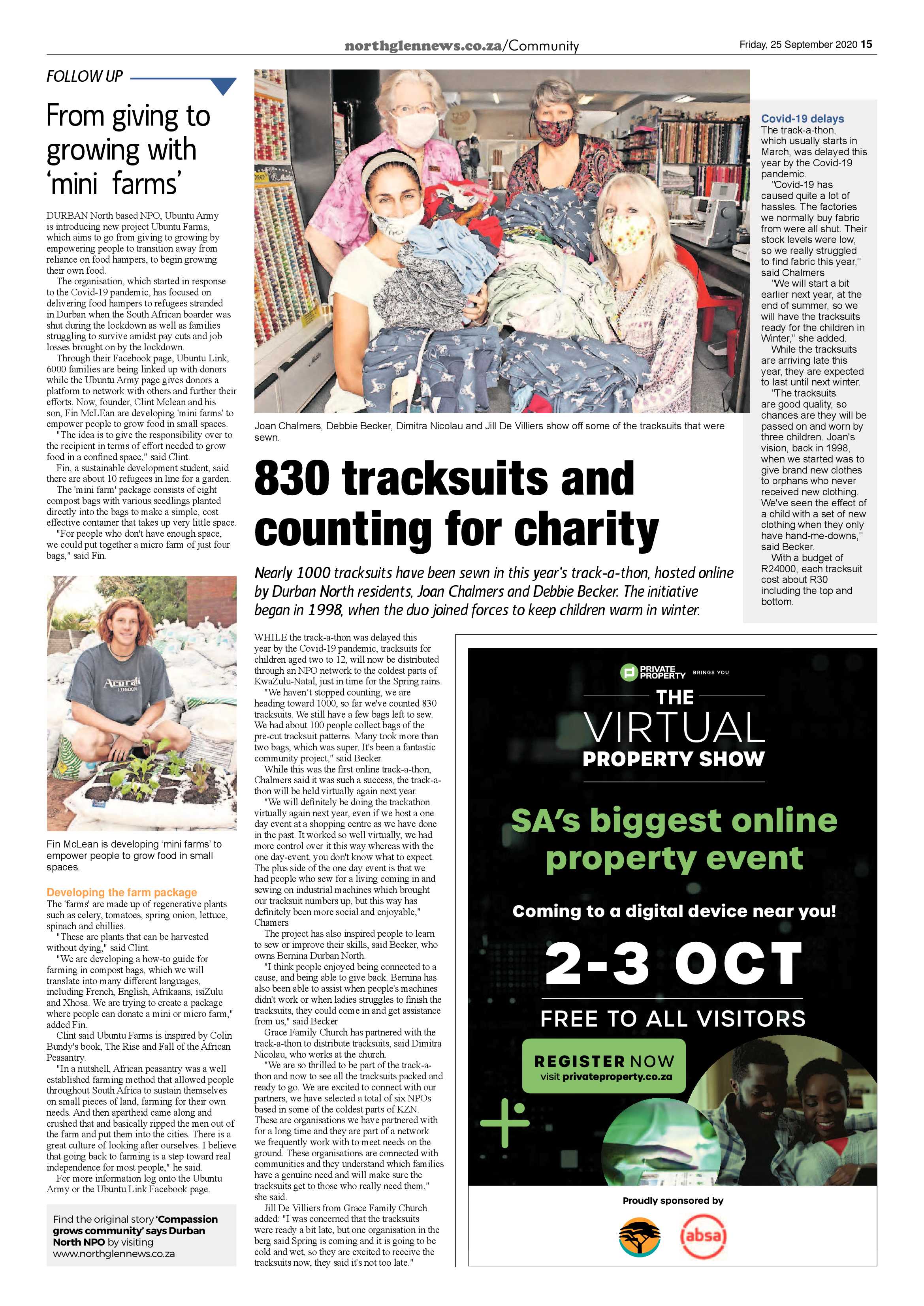 Northglen News 25 September 2020 page 15