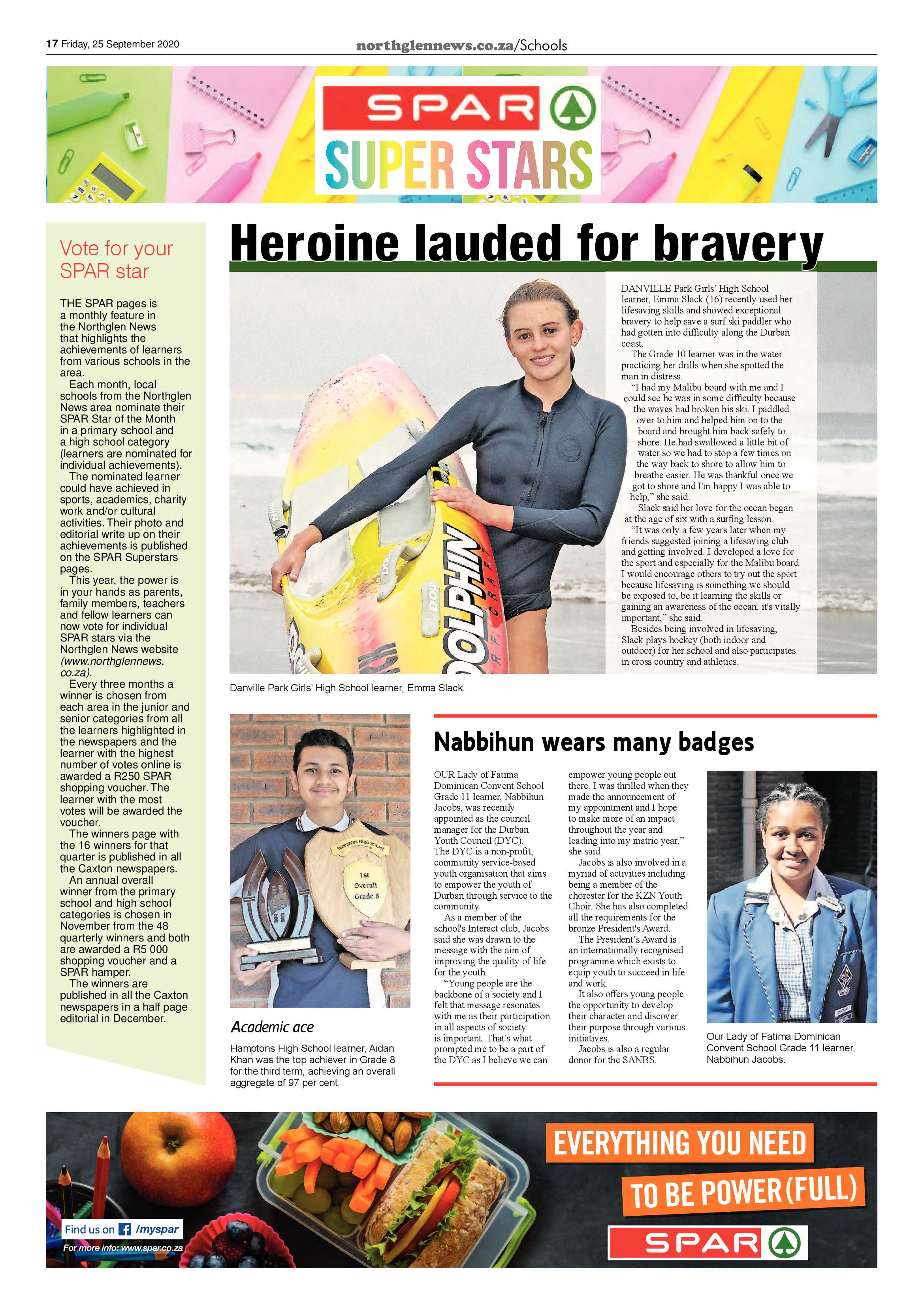 Northglen News 25 September 2020 page 17
