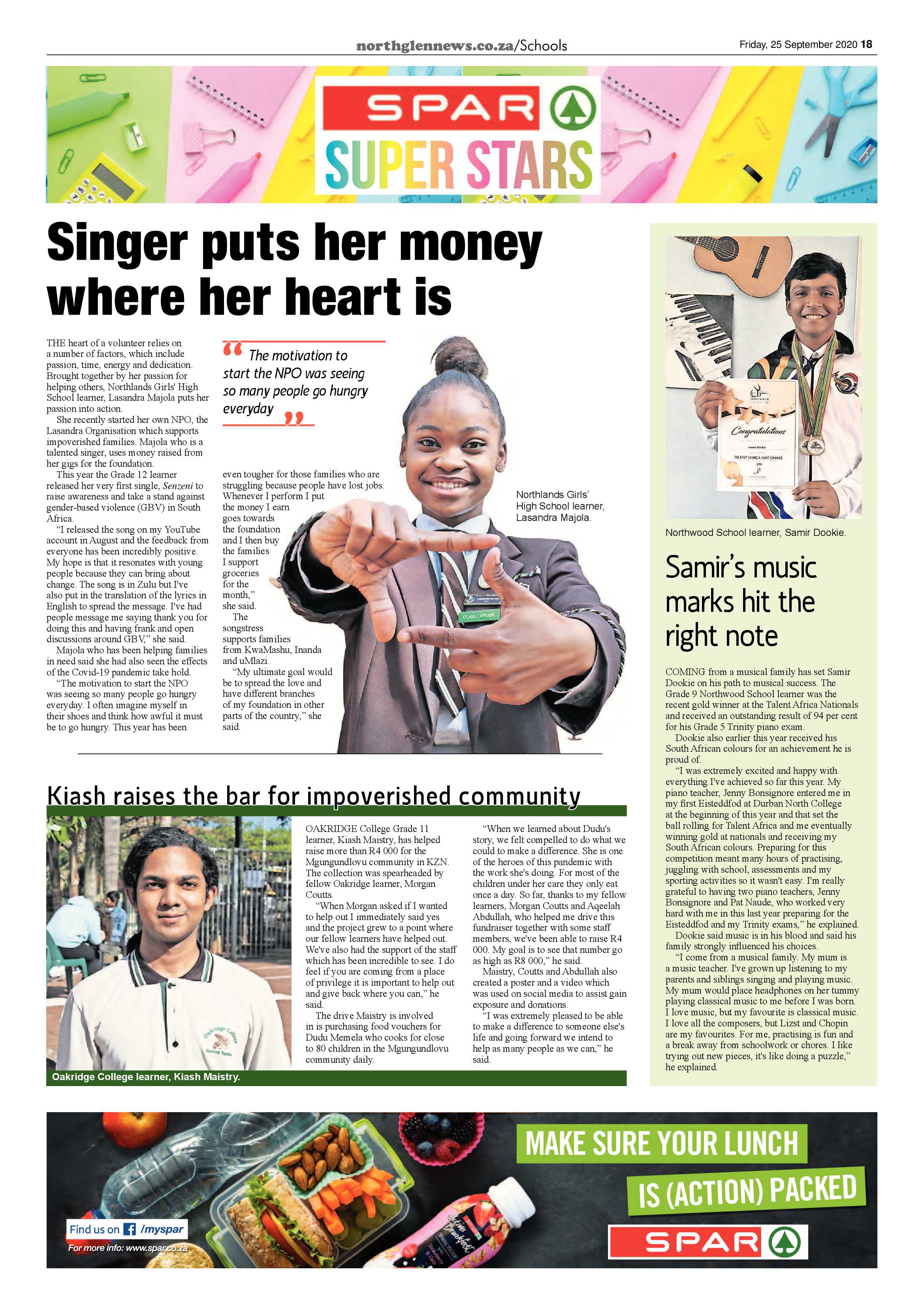 Northglen News 25 September 2020 page 18