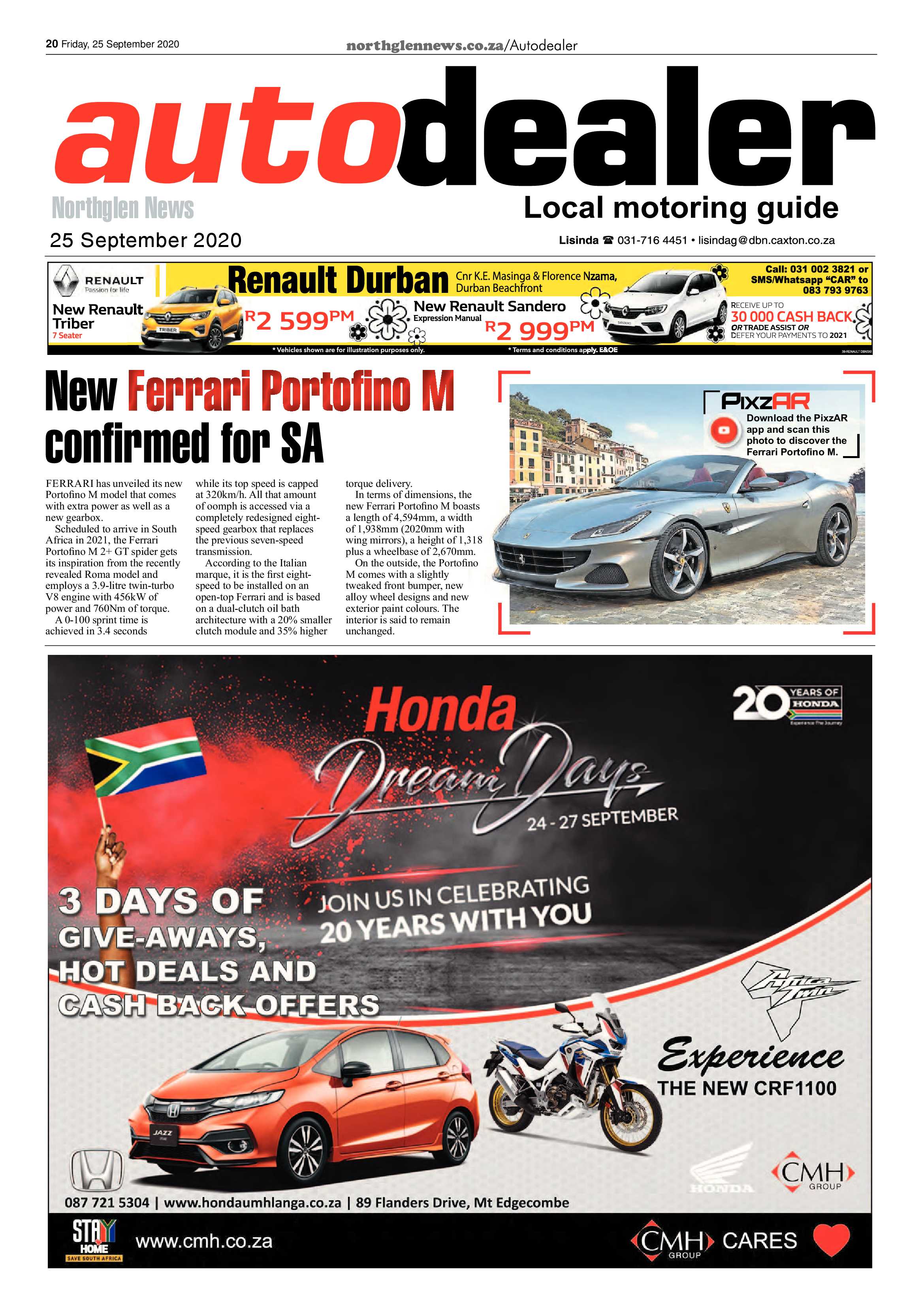 Northglen News 25 September 2020 page 20