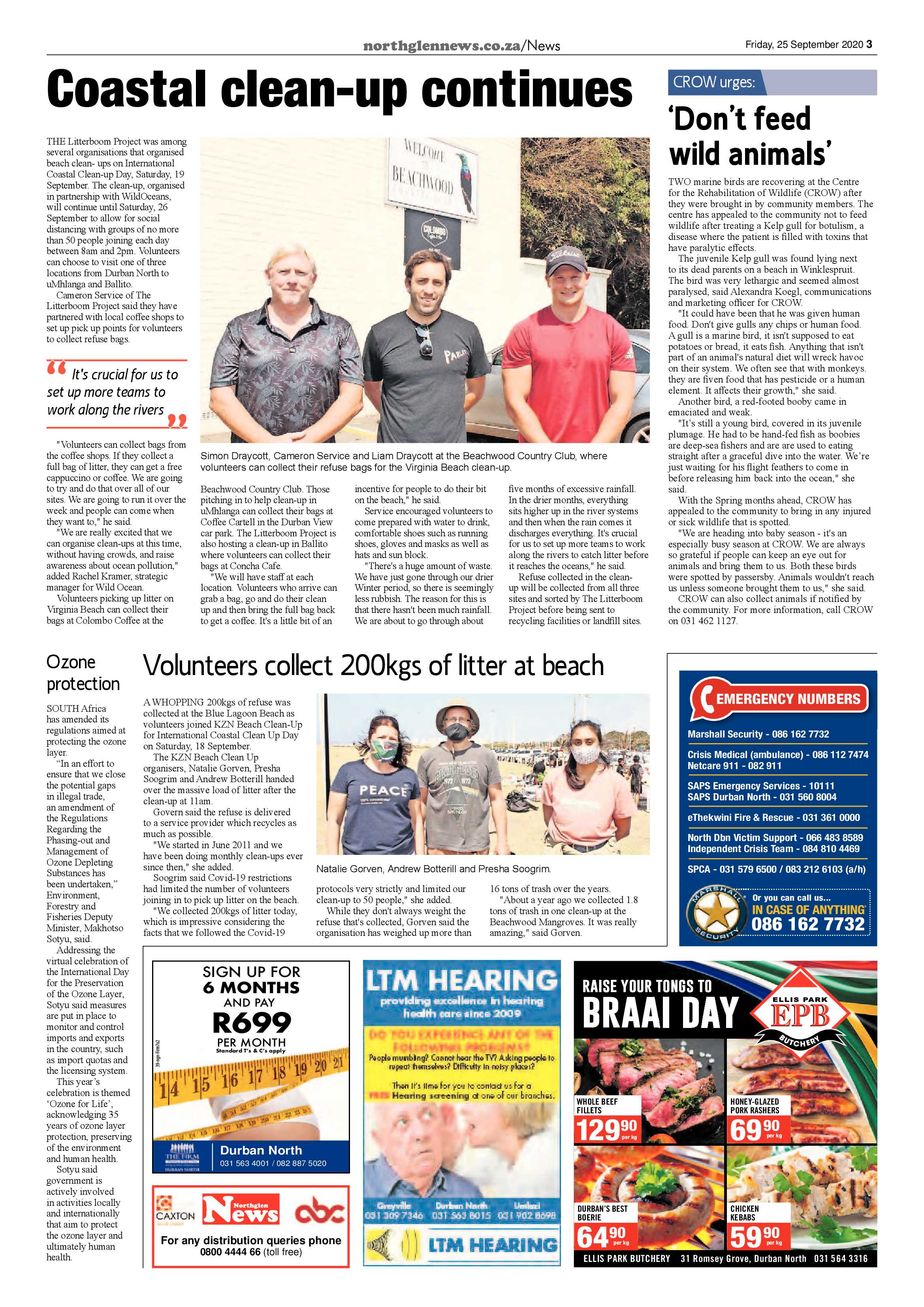 Northglen News 25 September 2020 page 3