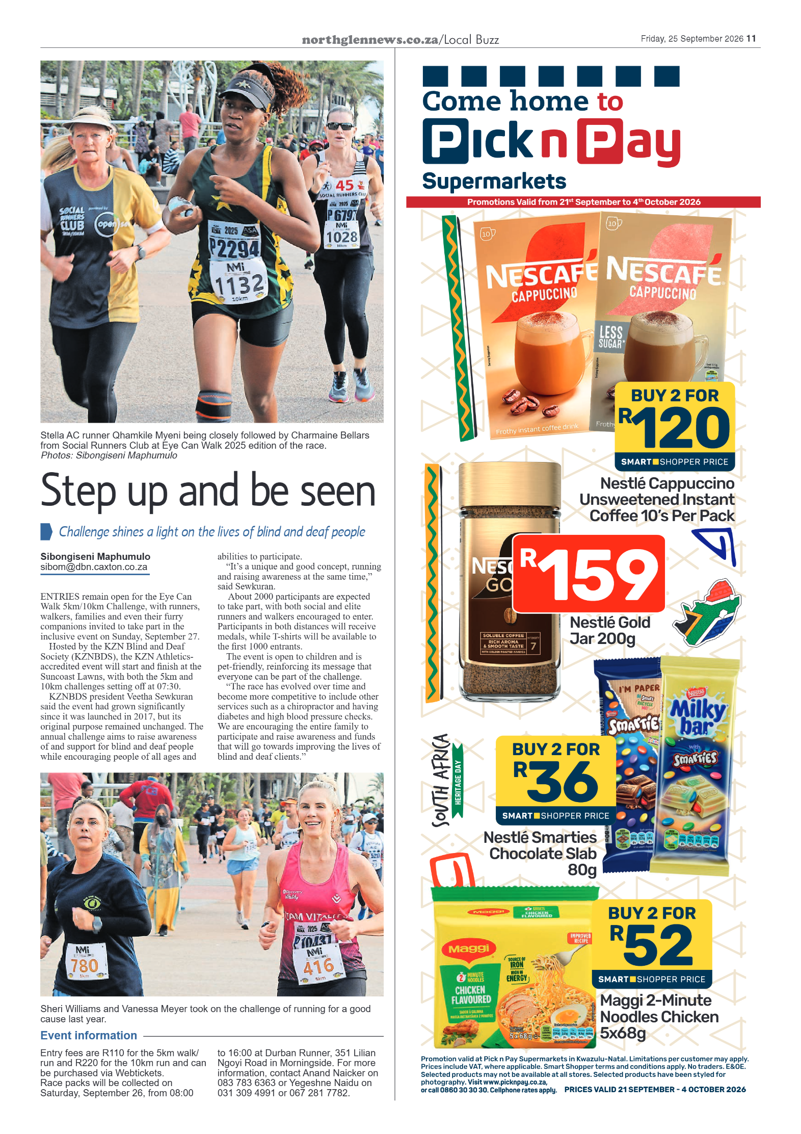 Northglen News 25 September 2026 page 11
