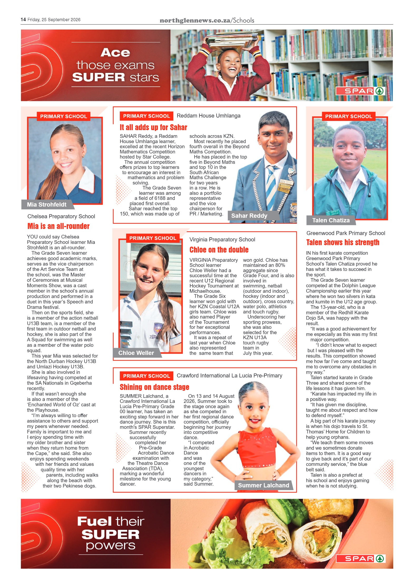 Northglen News 25 September 2026 page 14
