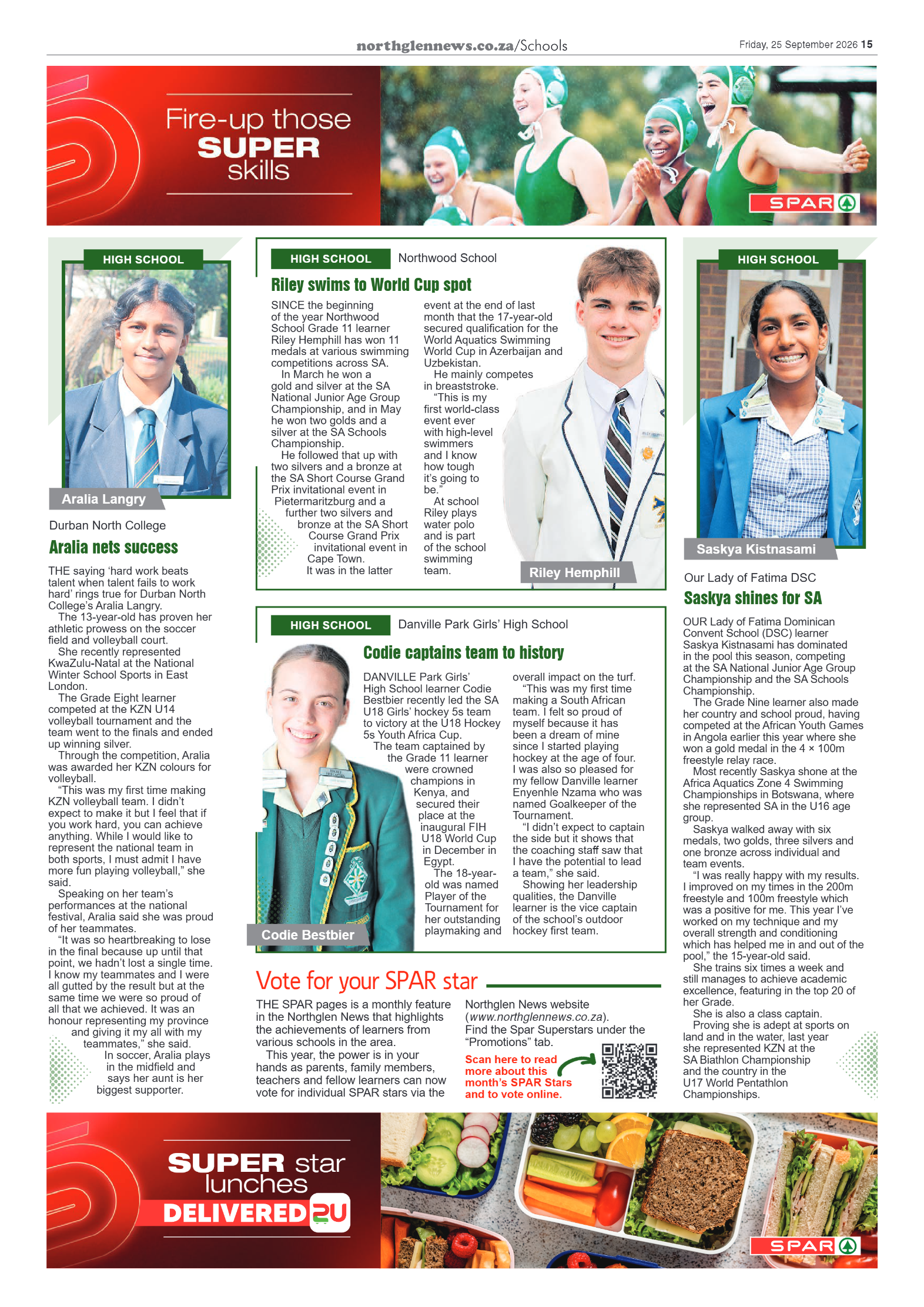 Northglen News 25 September 2026 page 15