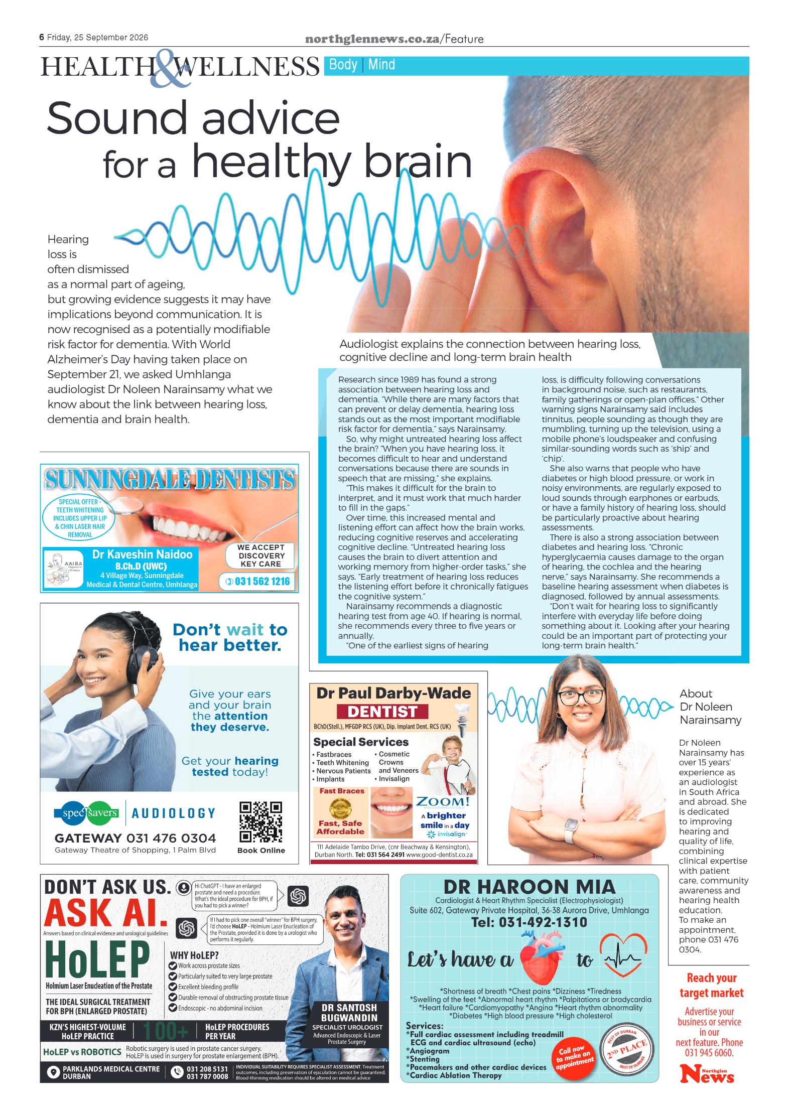 Northglen News 25 September 2026 page 6