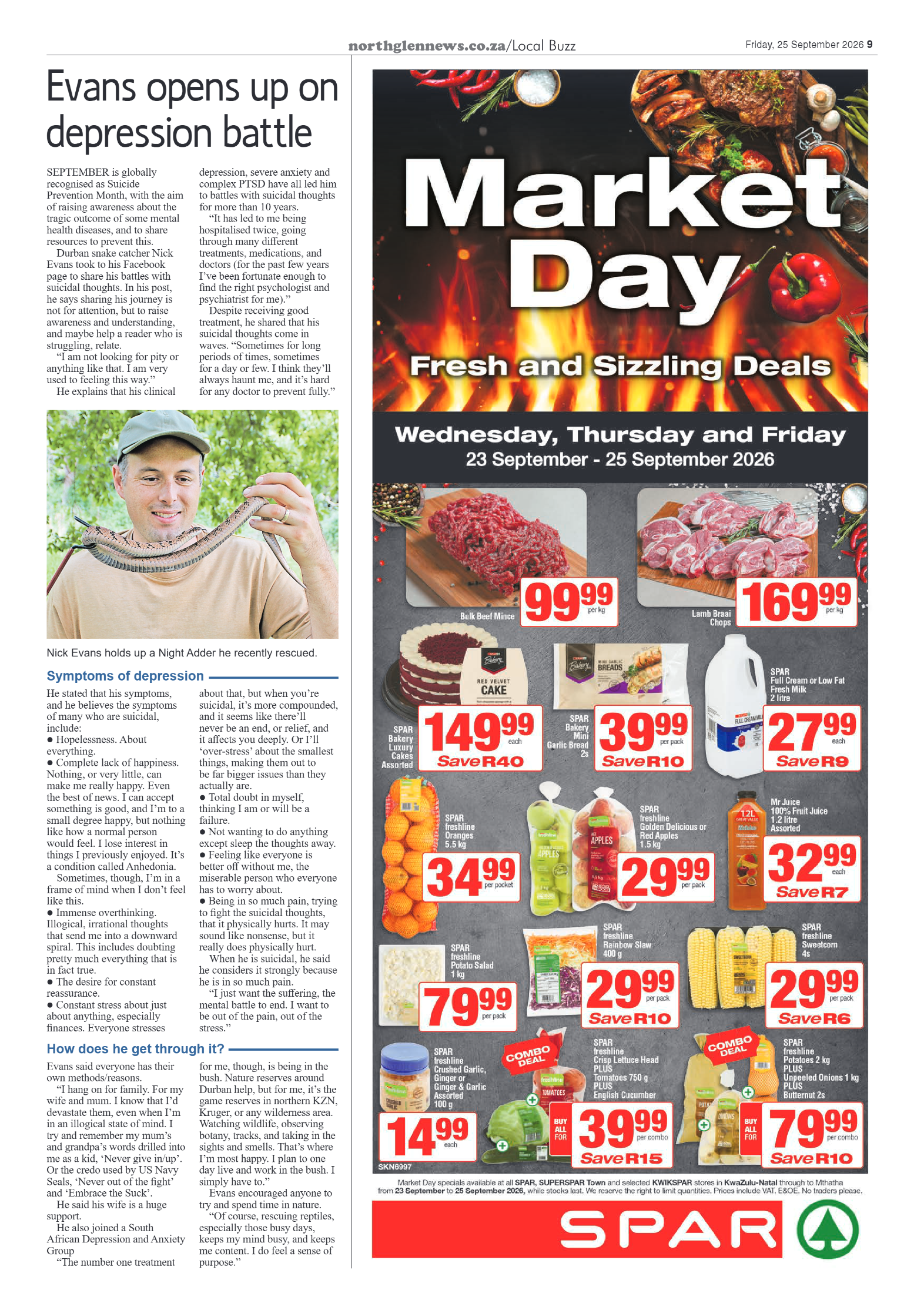 Northglen News 25 September 2026 page 9