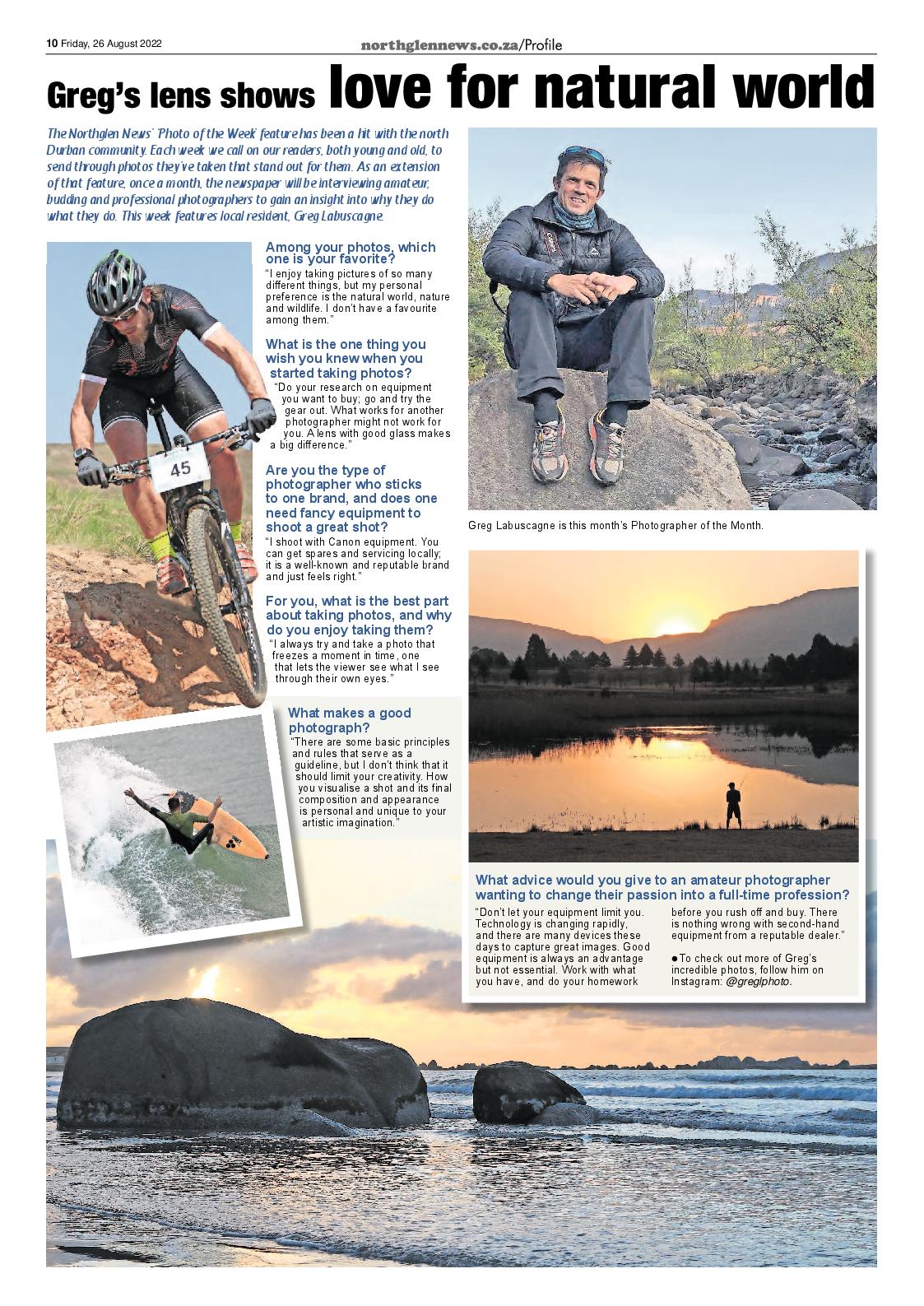 Northglen News 26 August 2022 page 10