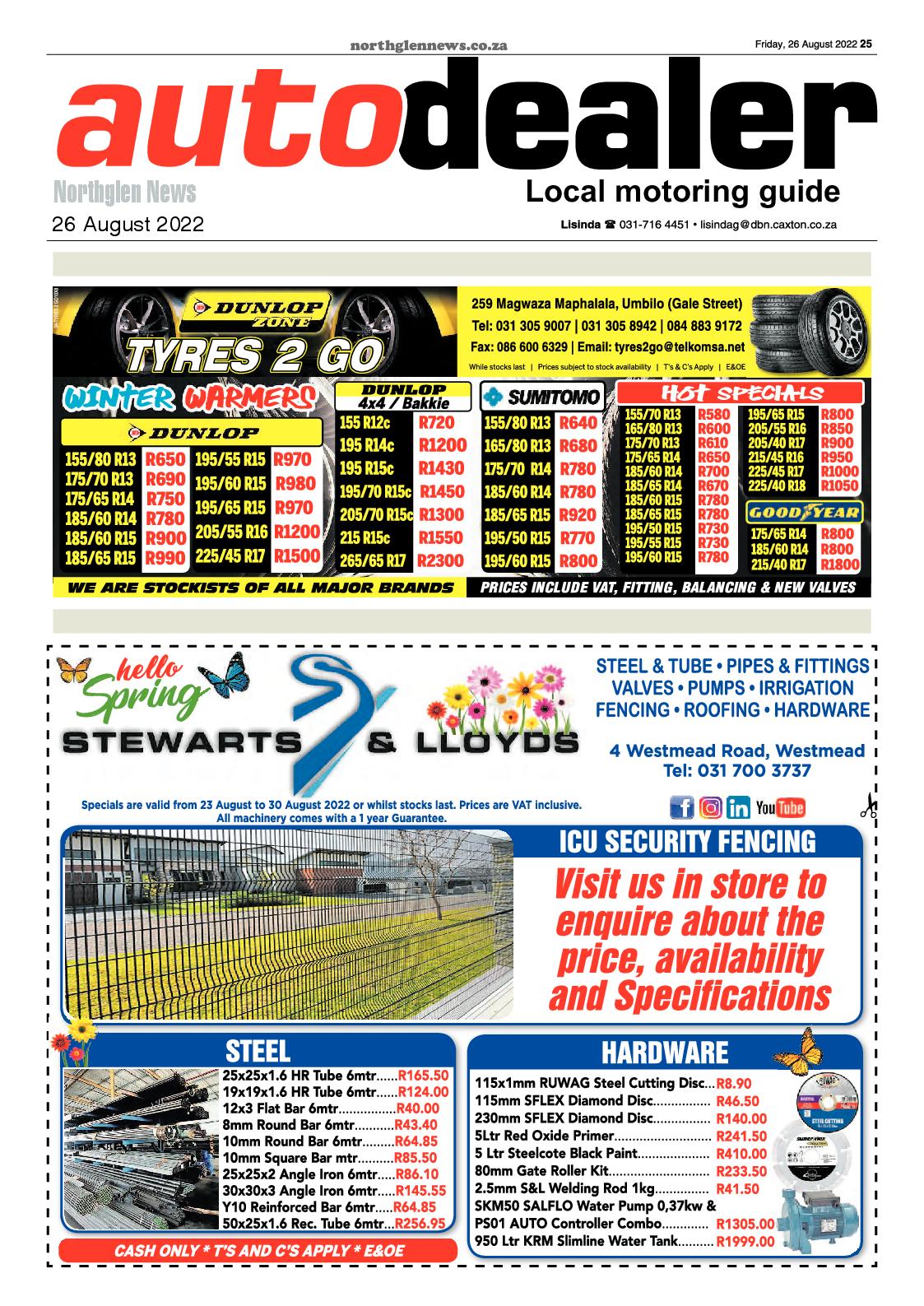 Northglen News 26 August 2022 page 25