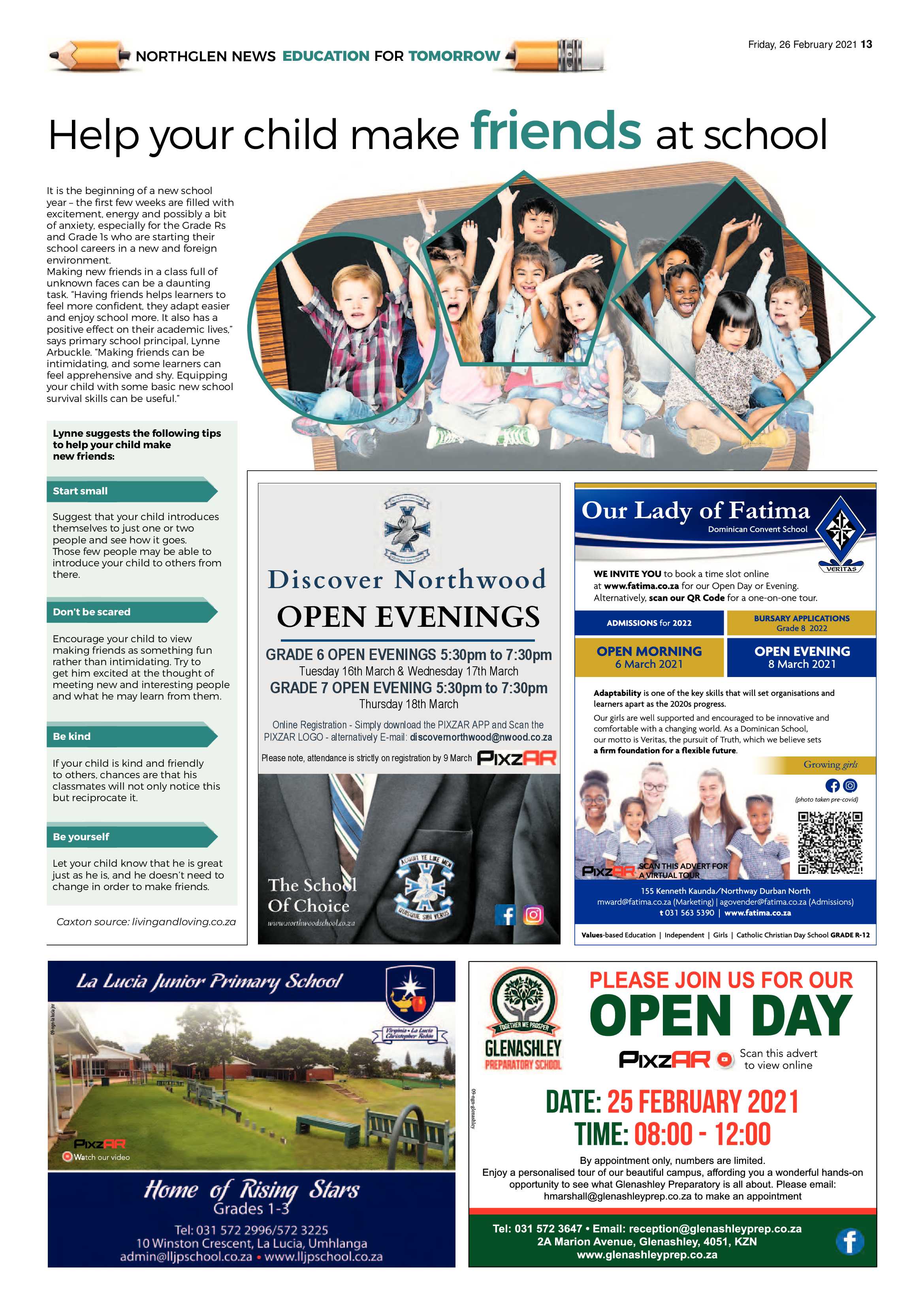 Northglen News 26 February 2021 page 13