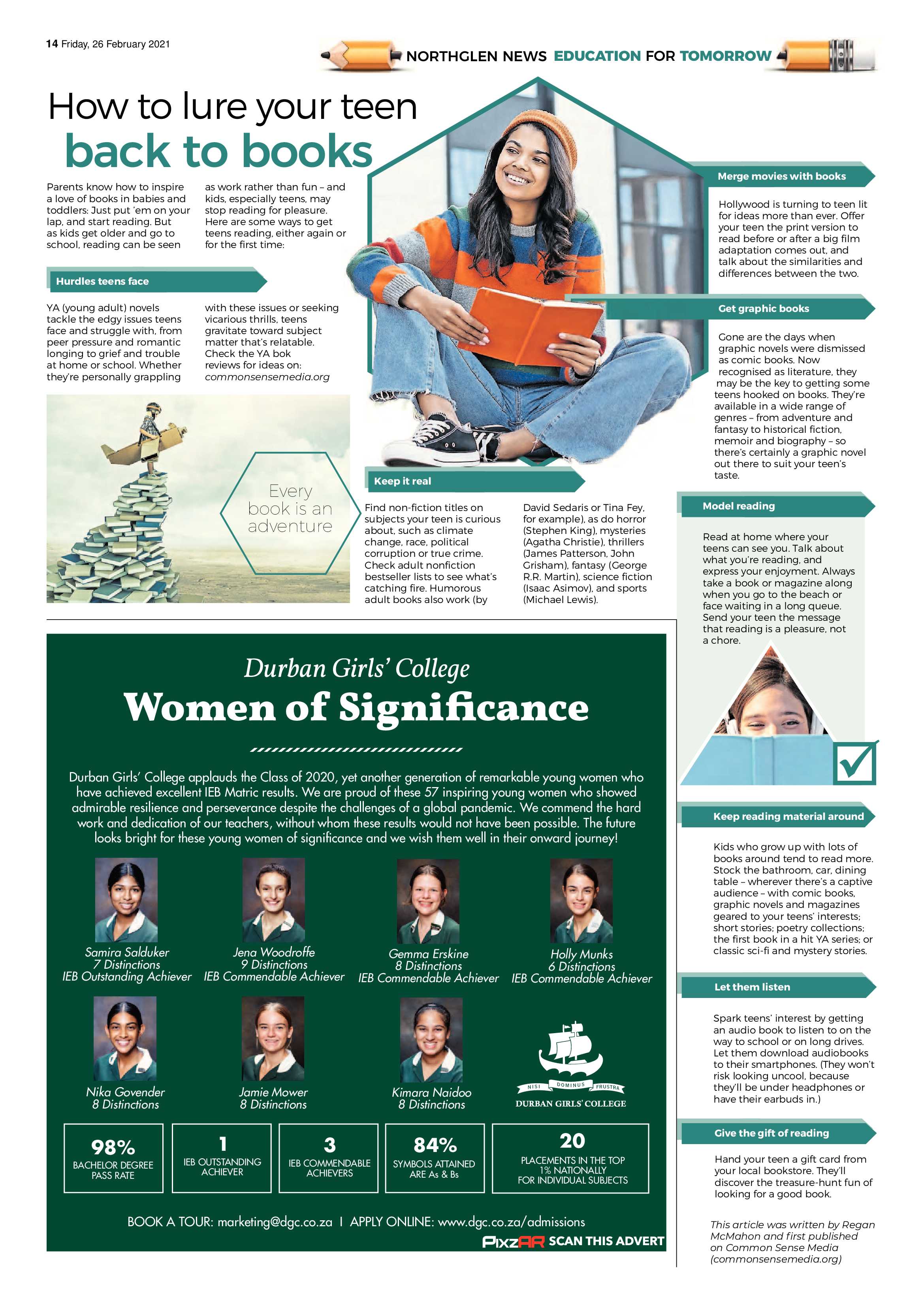 Northglen News 26 February 2021 page 14