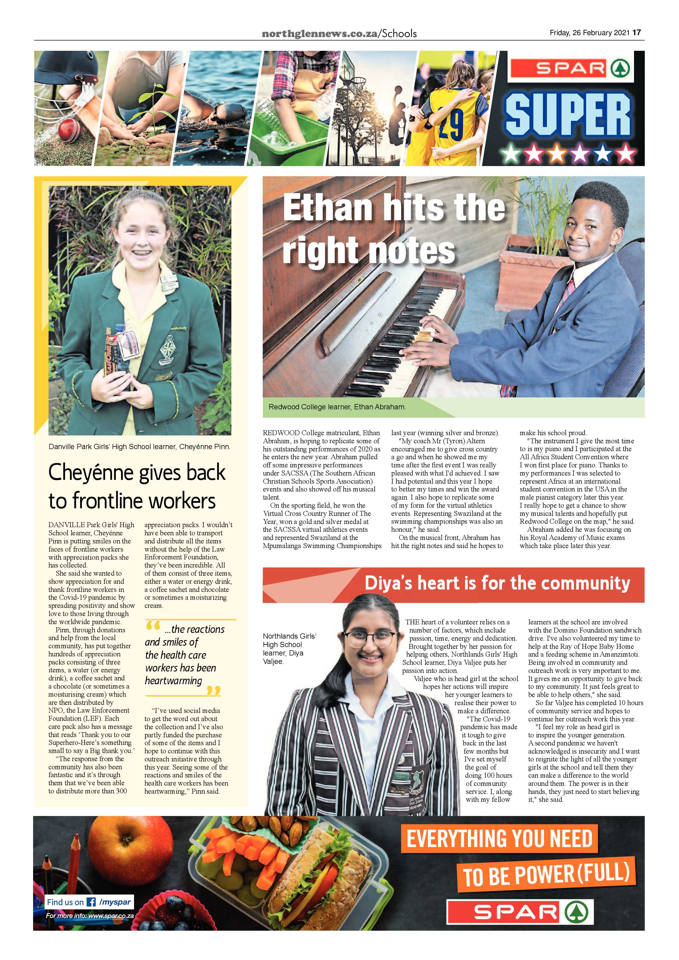 Northglen News 26 February 2021 page 17