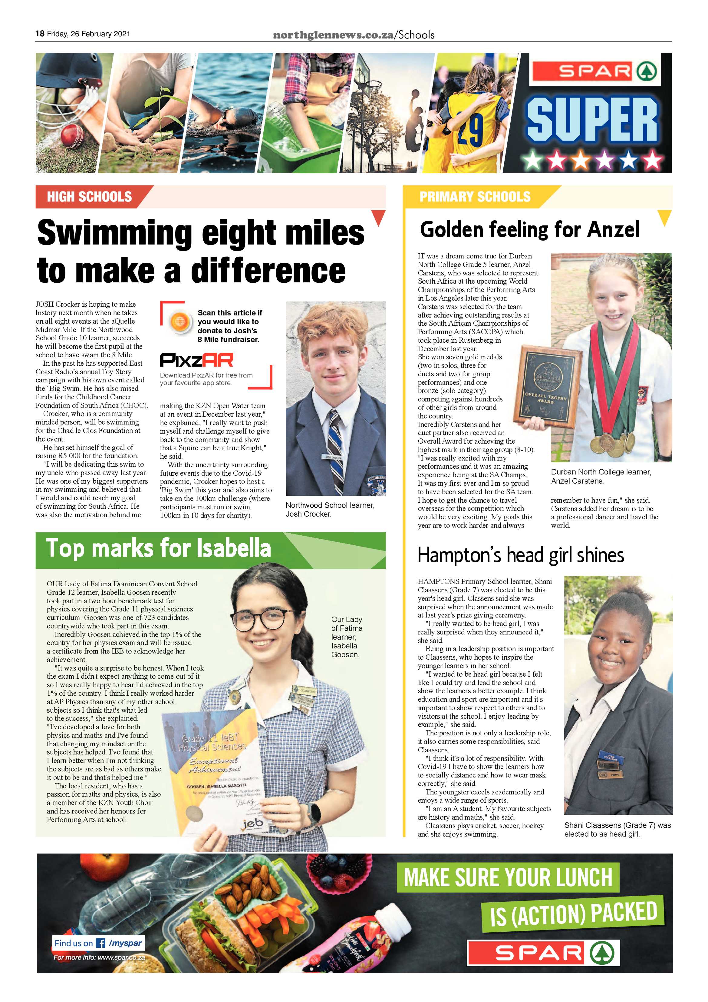 Northglen News 26 February 2021 page 18