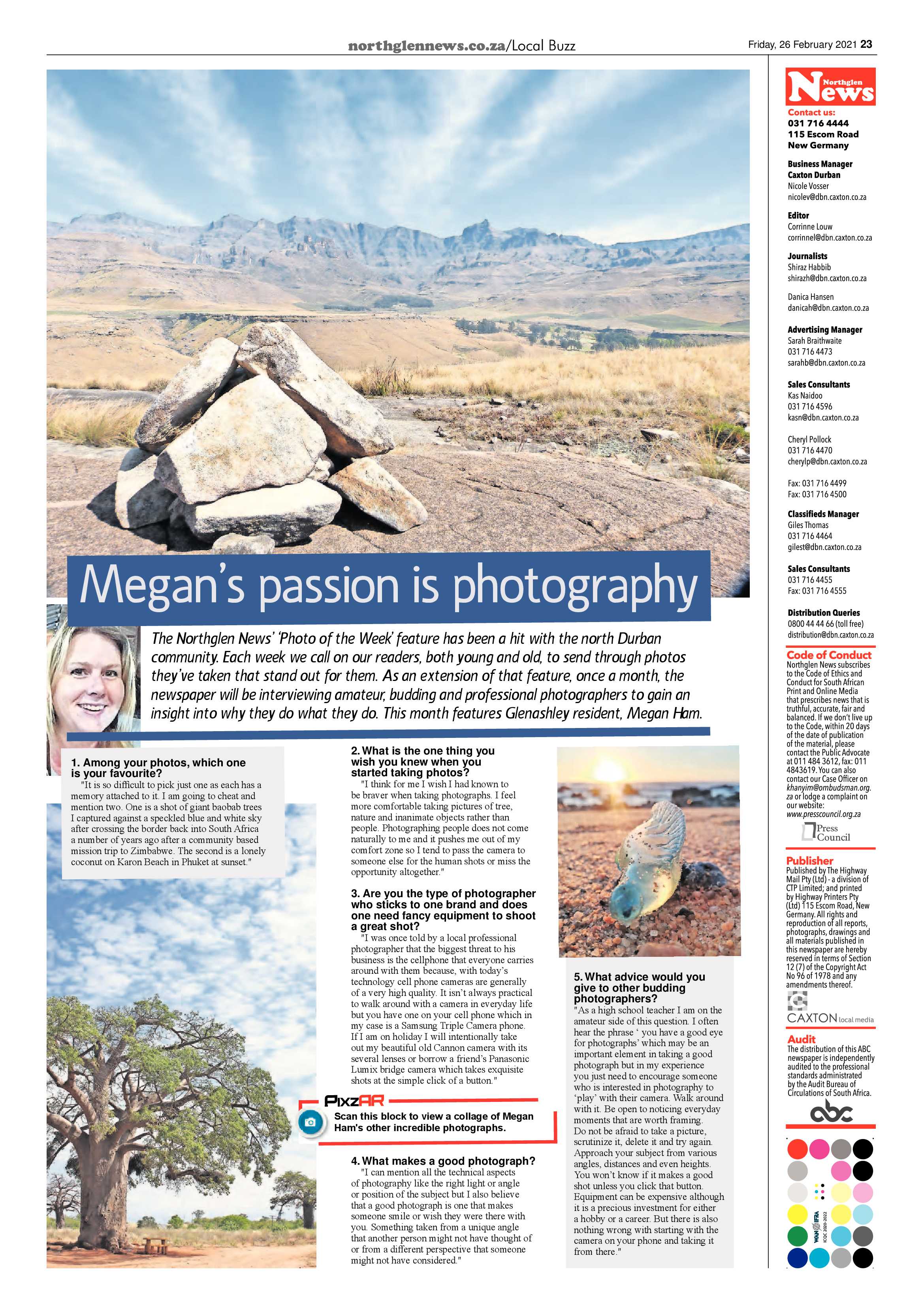 Northglen News 26 February 2021 page 23