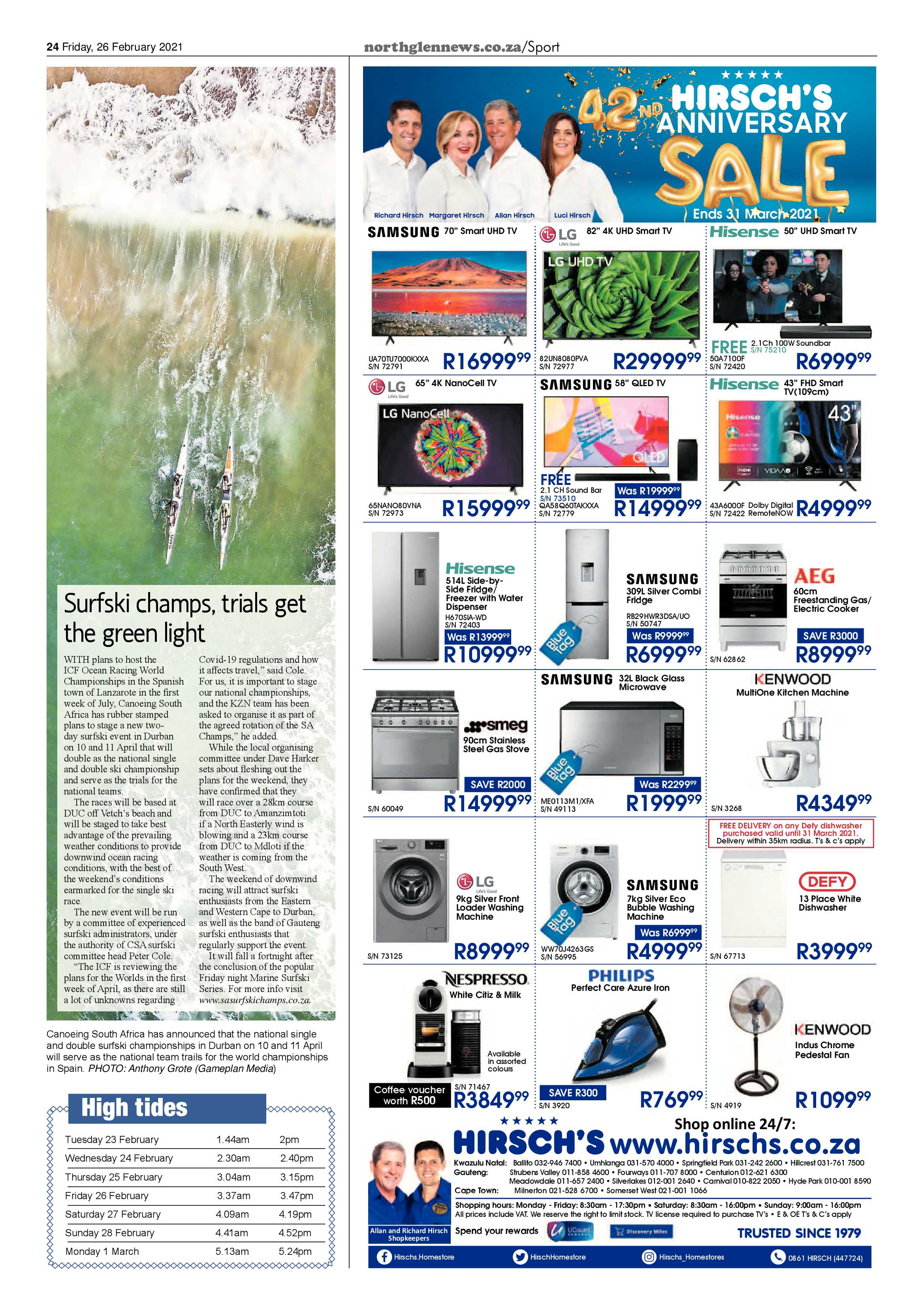 Northglen News 26 February 2021 page 24