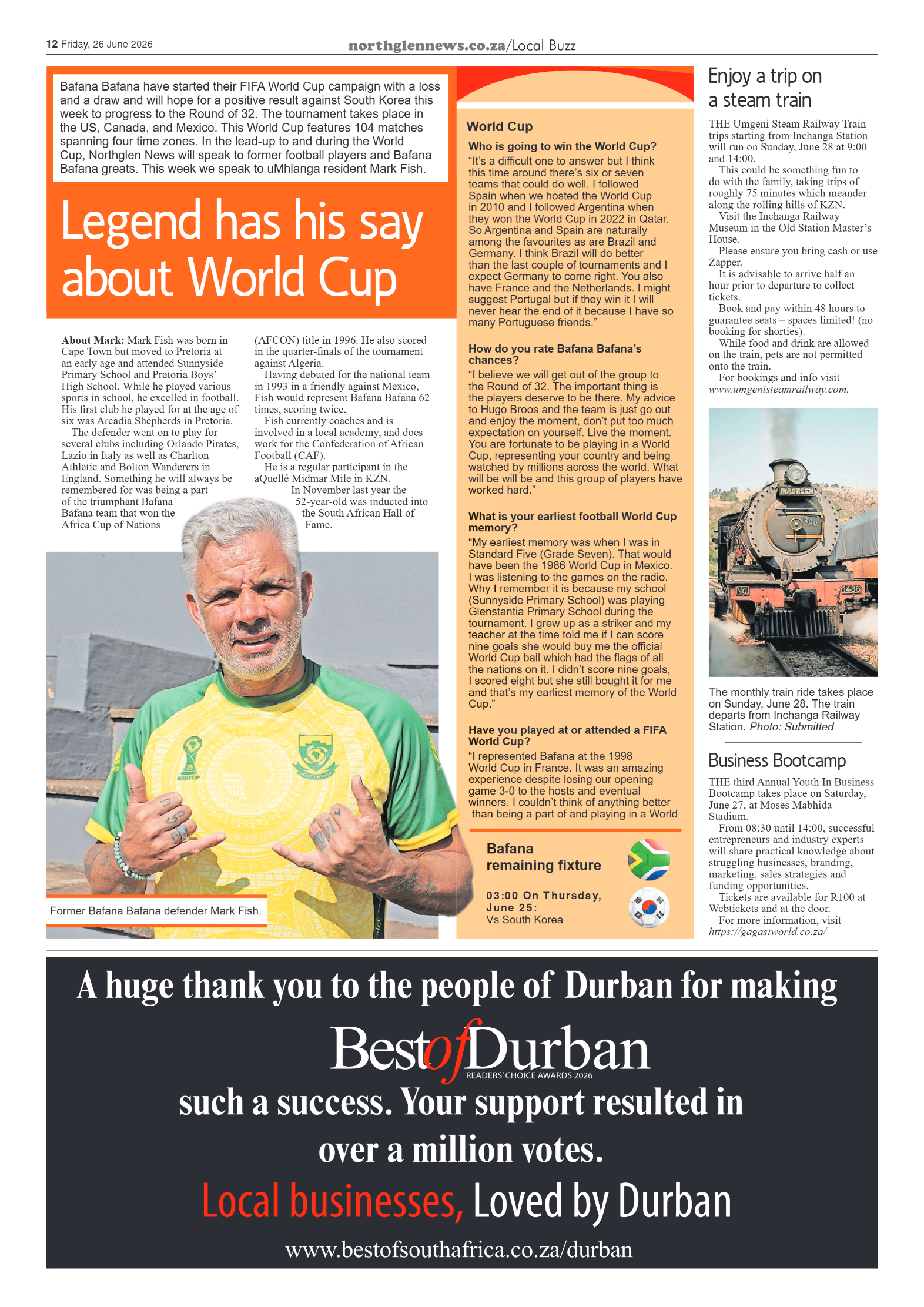 Northglen News 26 June 2026 page 12