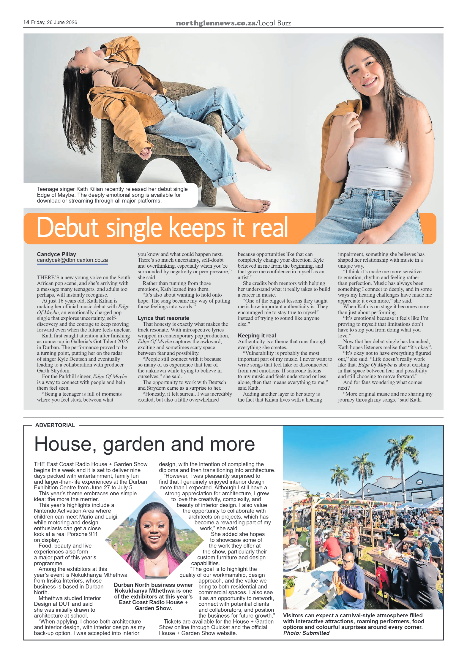 Northglen News 26 June 2026 page 14