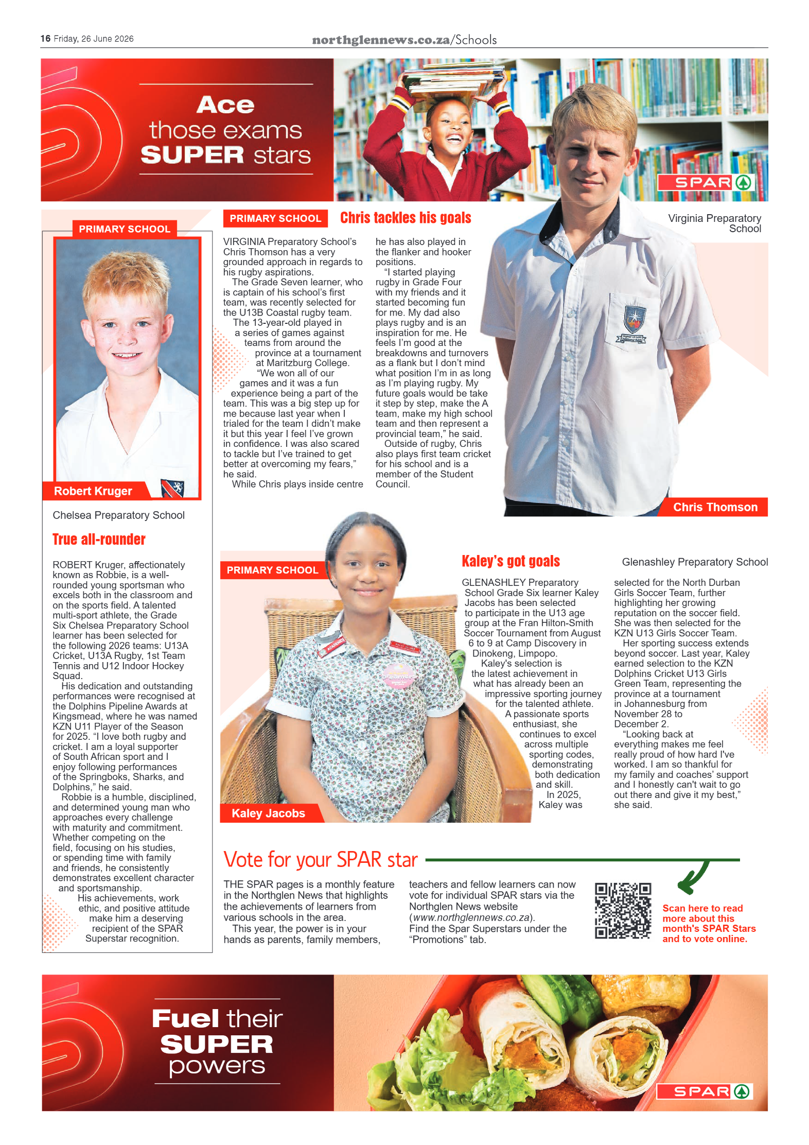 Northglen News 26 June 2026 page 16