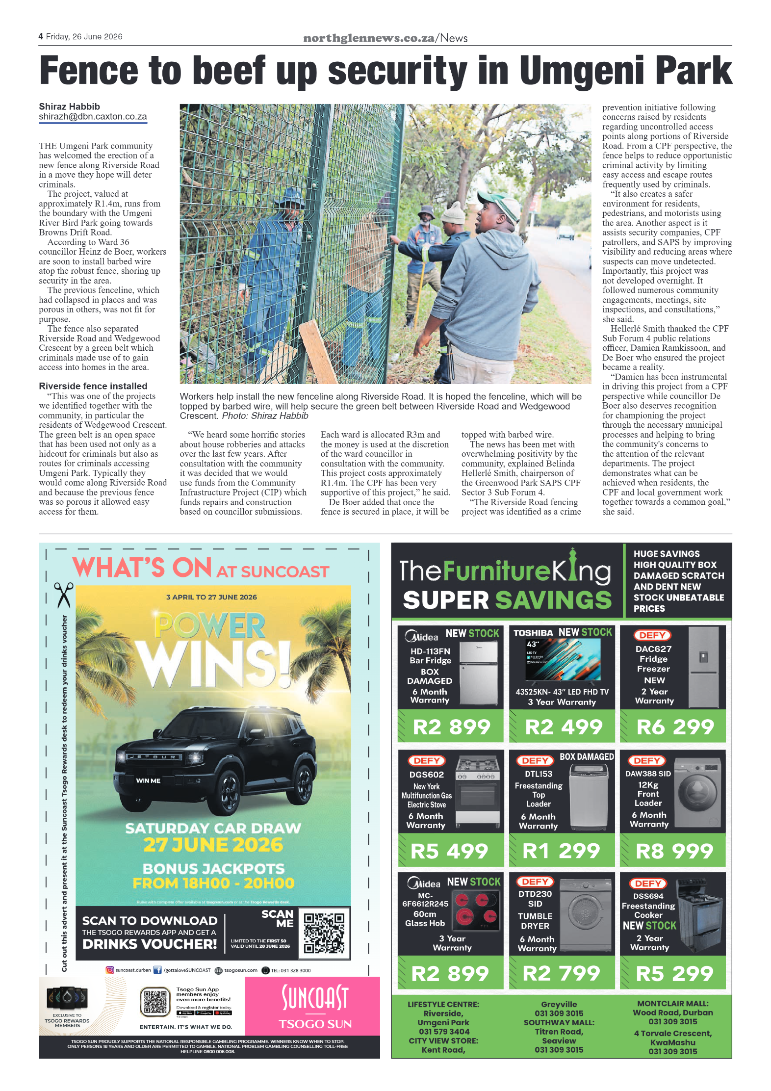 Northglen News 26 June 2026 page 4
