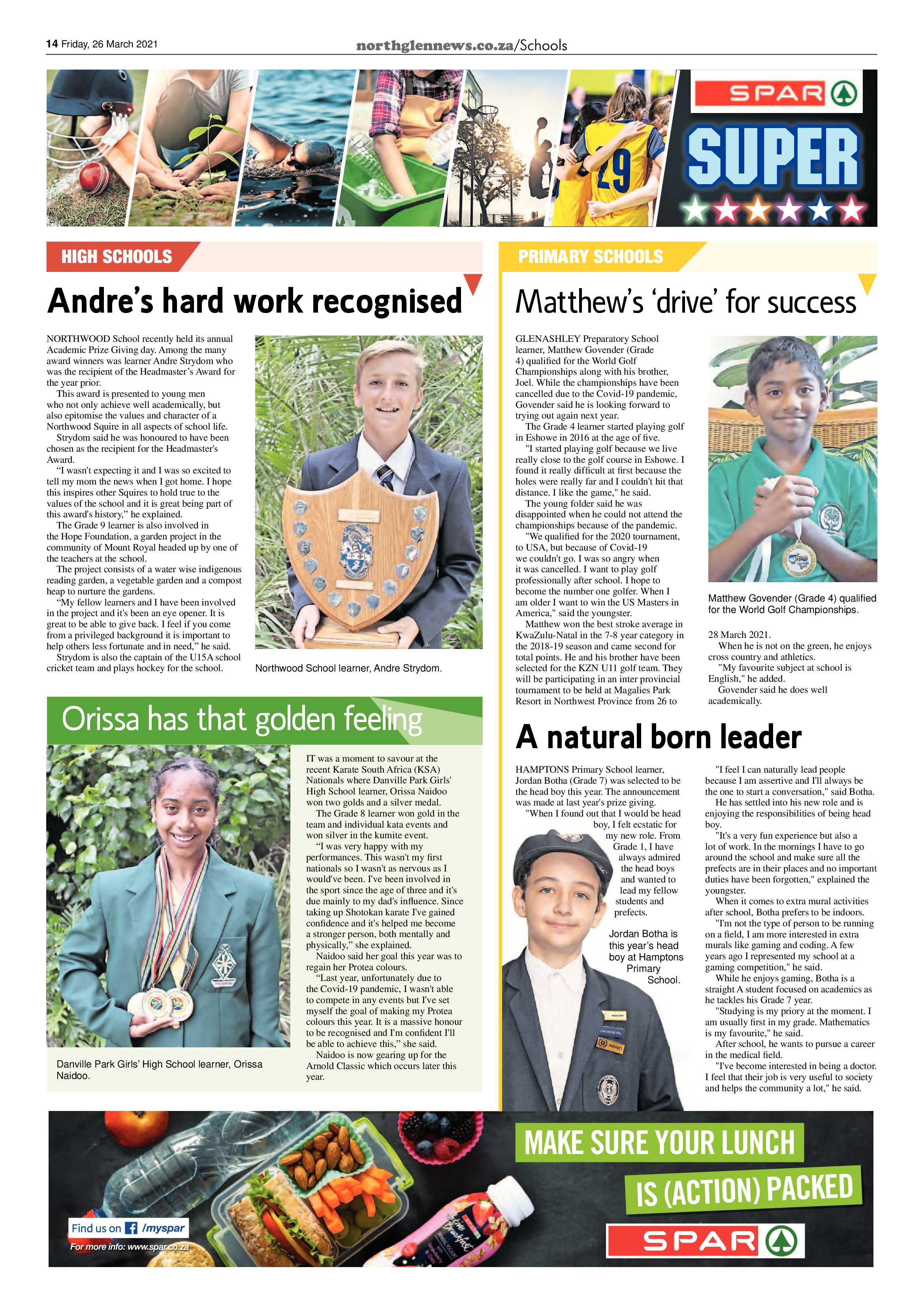 Northglen News 26 March 2021 page 14