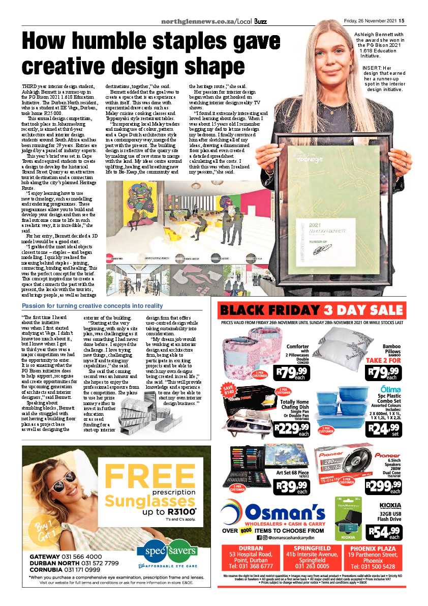 Northglen News 26 November 2021 page 15