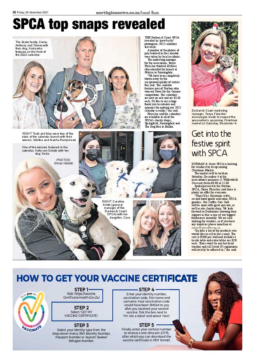 Northglen News 26 November 2021 page 20