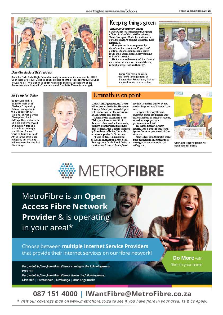 Northglen News 26 November 2021 page 25