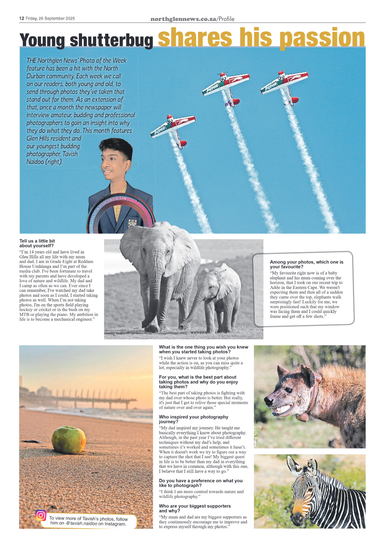 Northglen News 26 September 2025 page 12