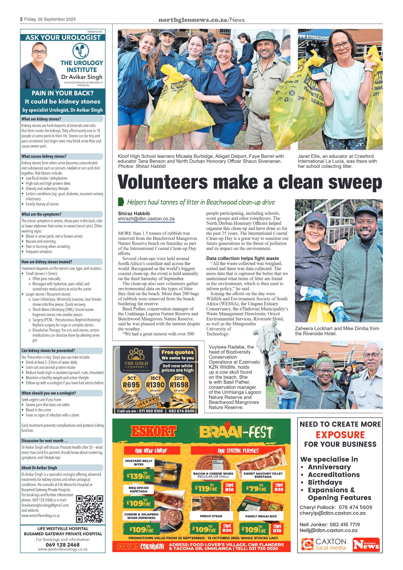 Northglen News 26 September 2025 page 2