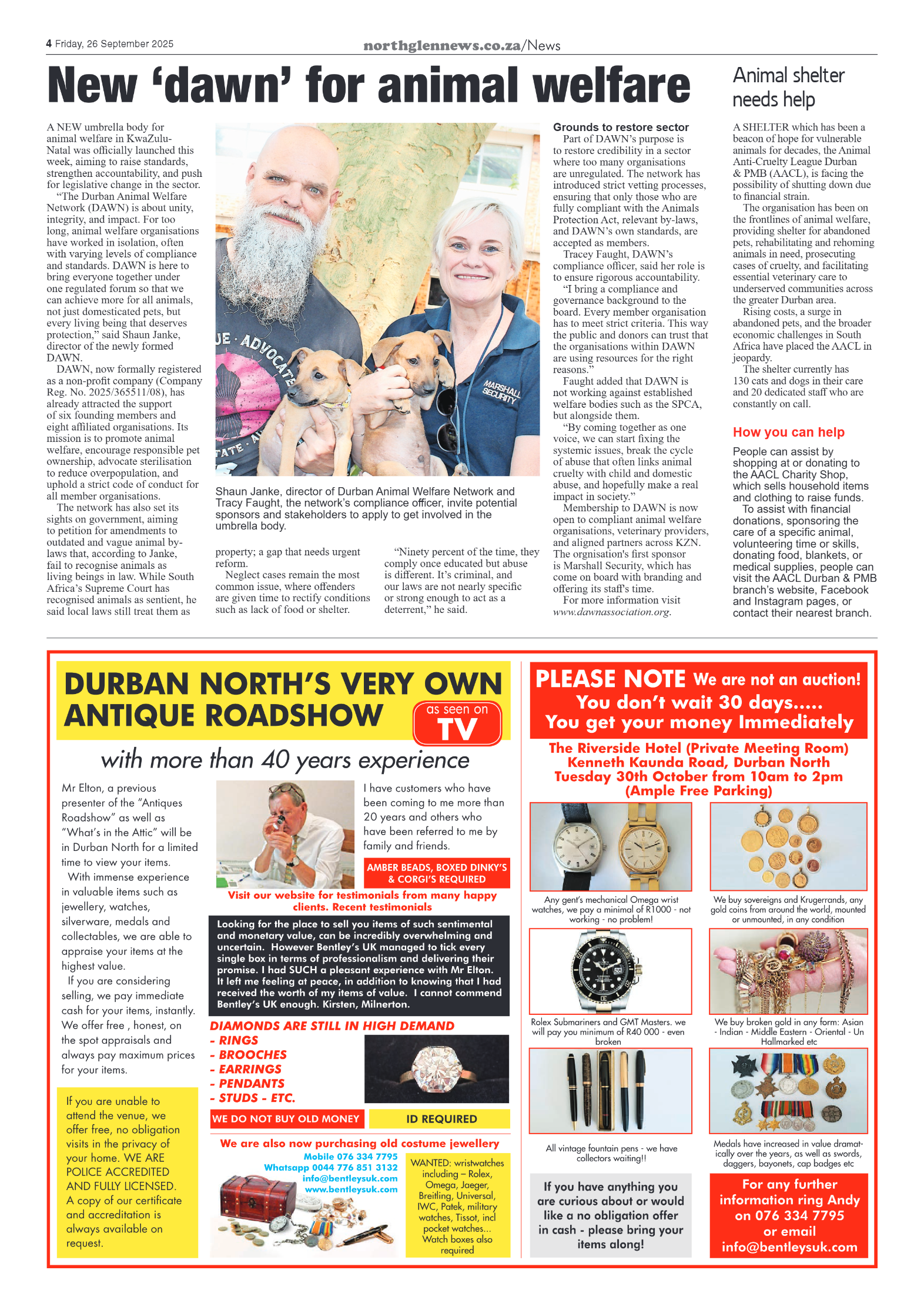 Northglen News 26 September 2025 page 4