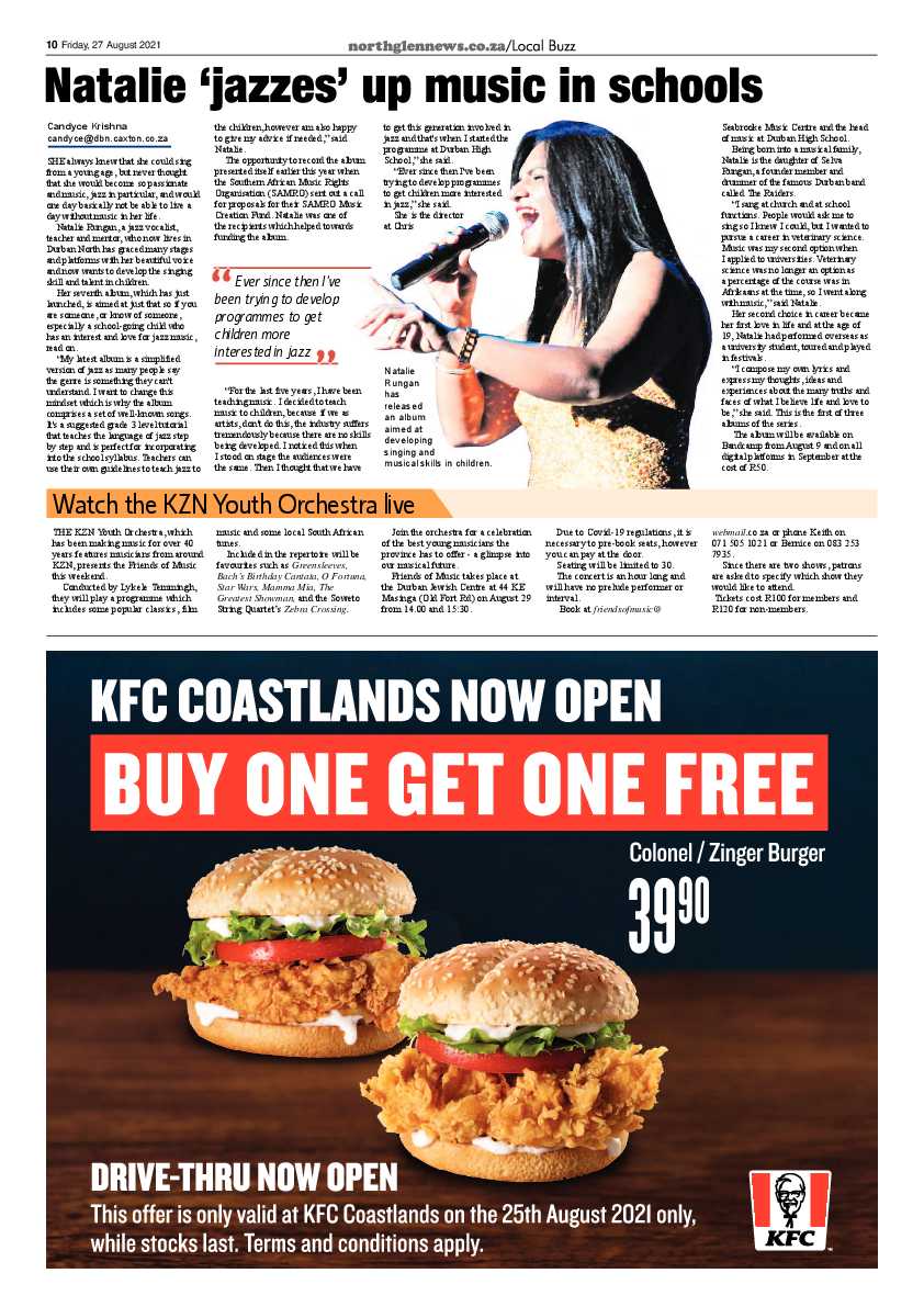 Northglen News 27 August 2021 page 10