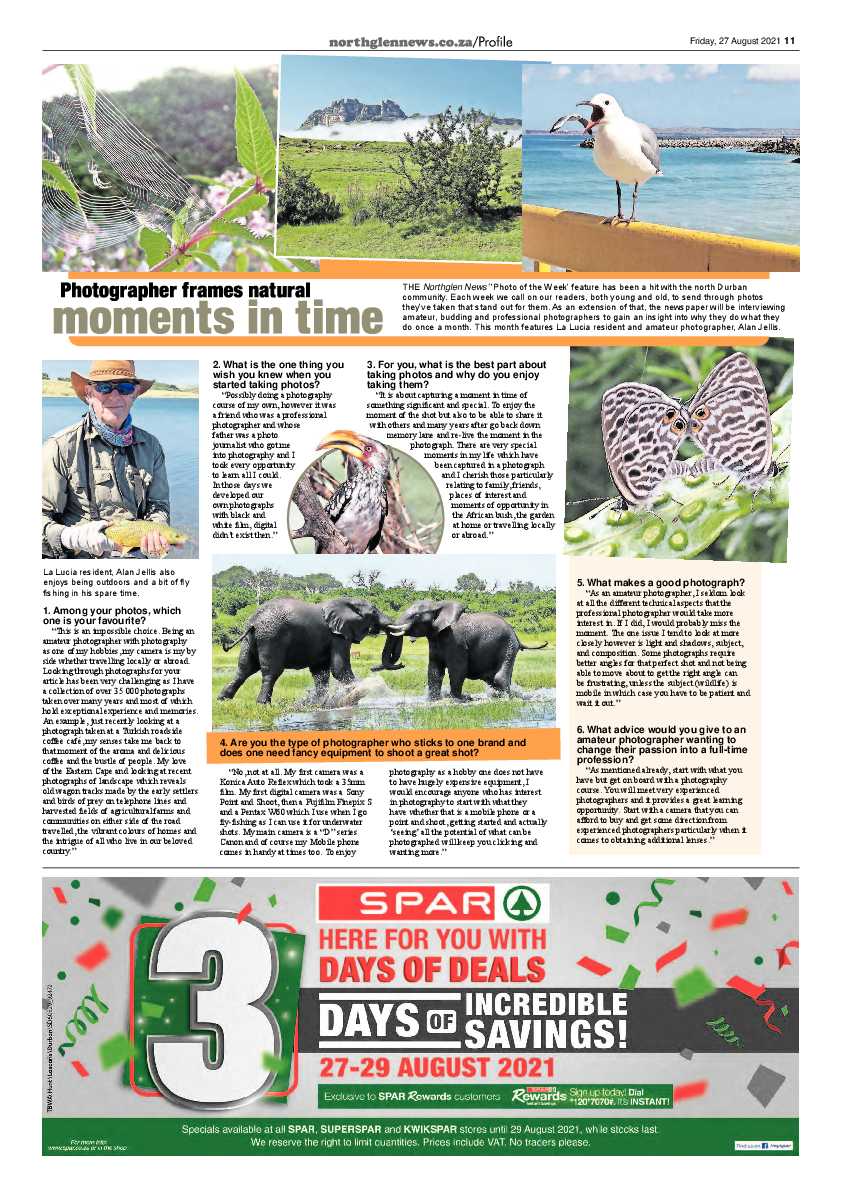 Northglen News 27 August 2021 page 11