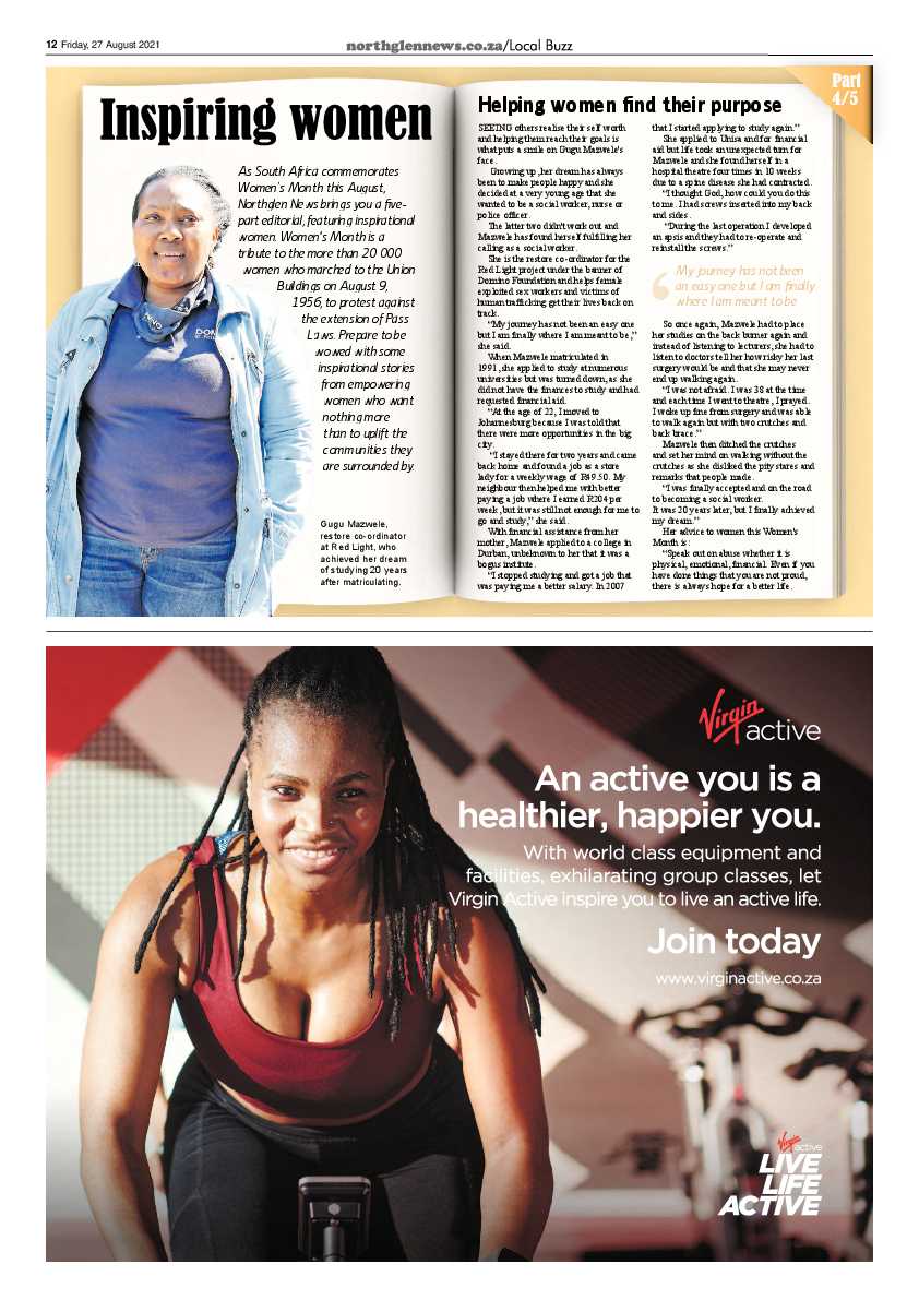Northglen News 27 August 2021 page 12