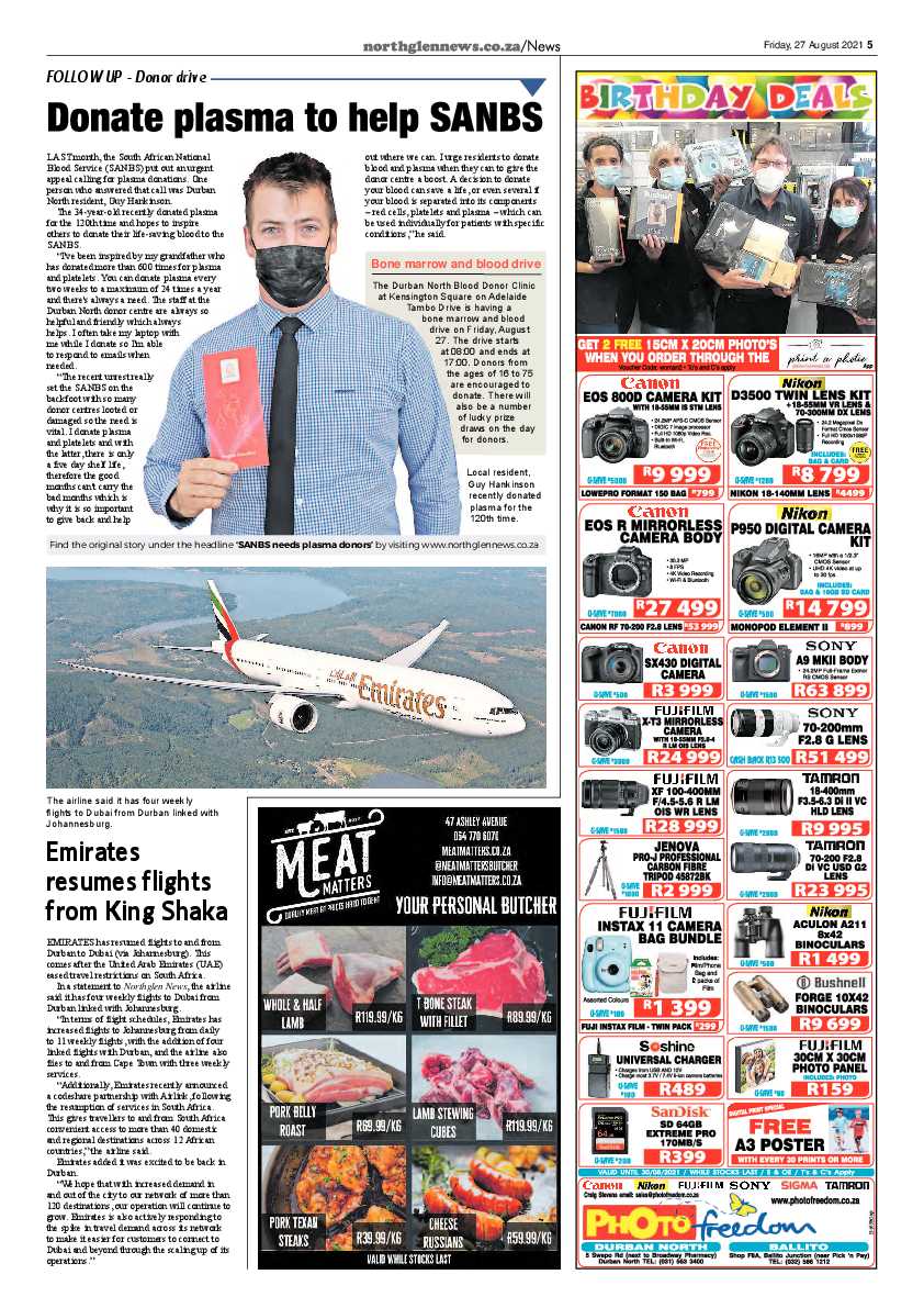 Northglen News 27 August 2021 page 5