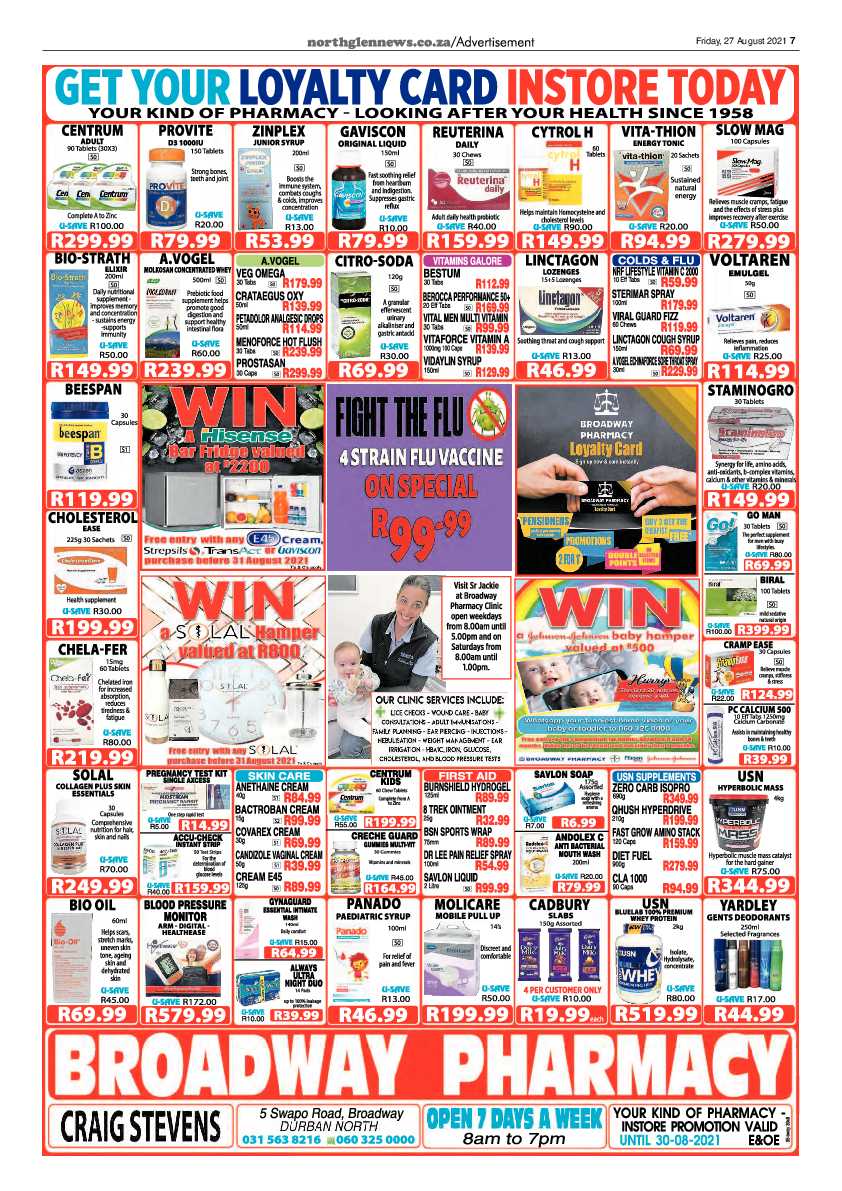 Northglen News 27 August 2021 page 7
