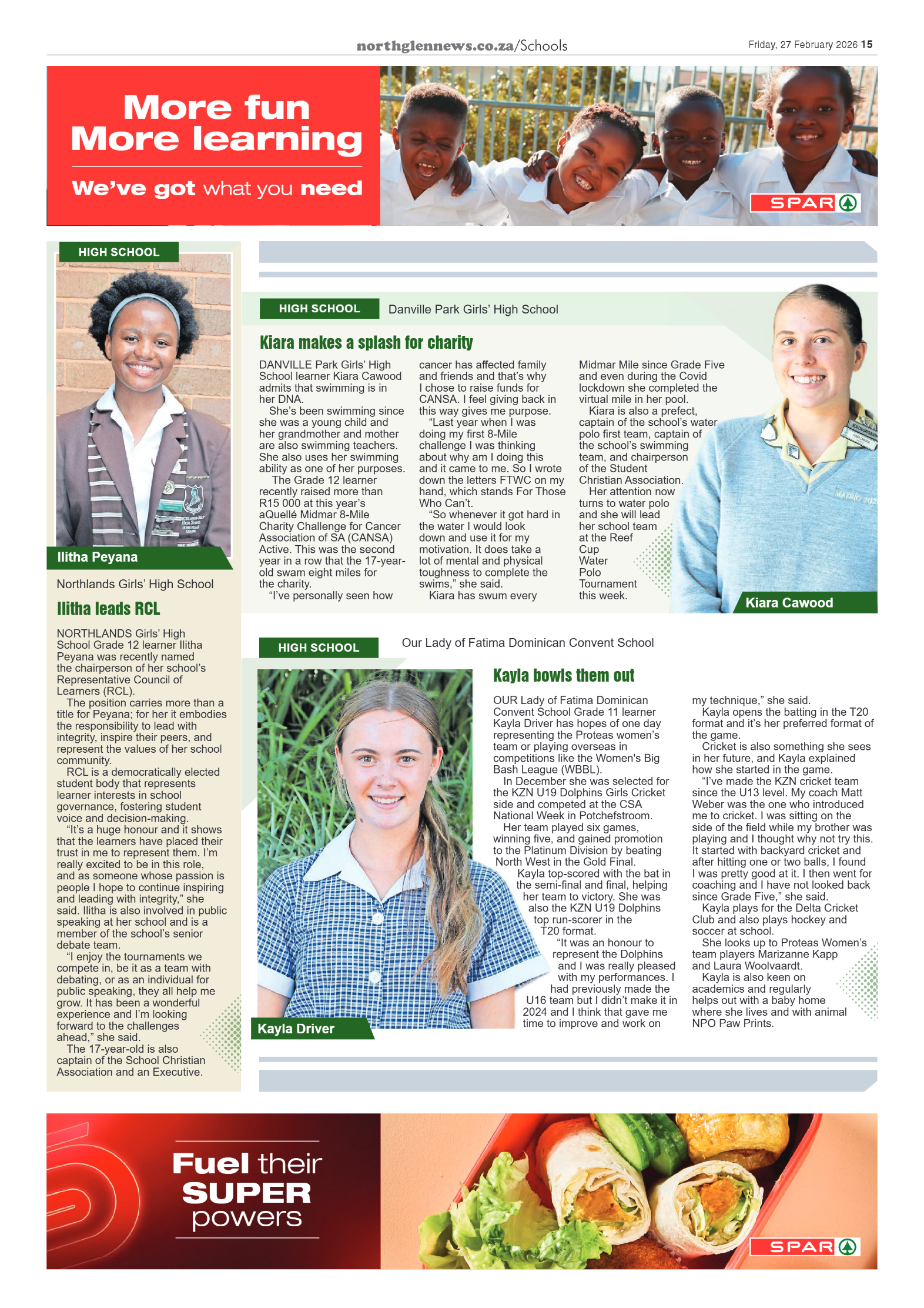 Northglen News 27 February 2026 page 15