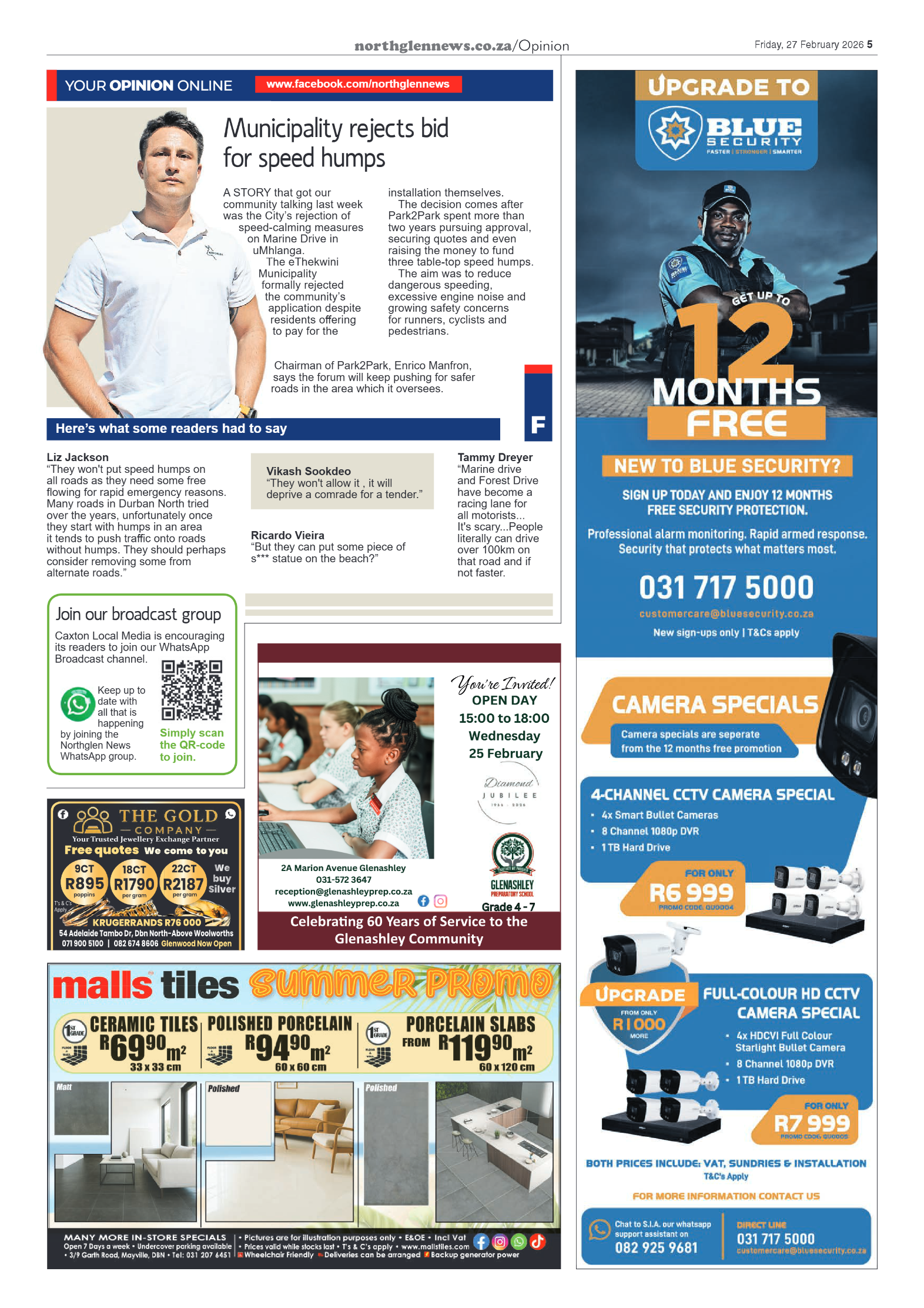 Northglen News 27 February 2026 page 5