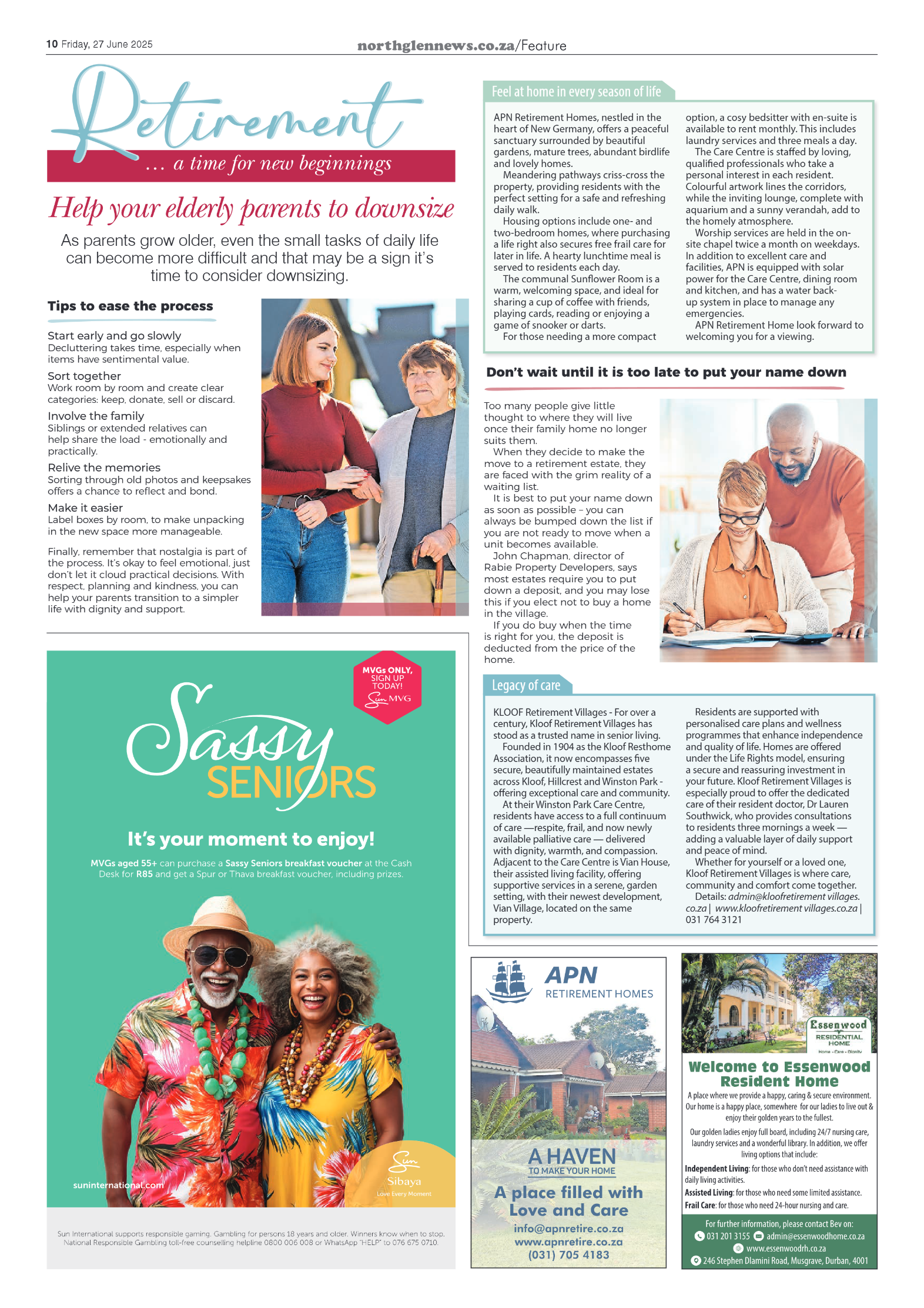 Northglen News 27 June 2025 page 10