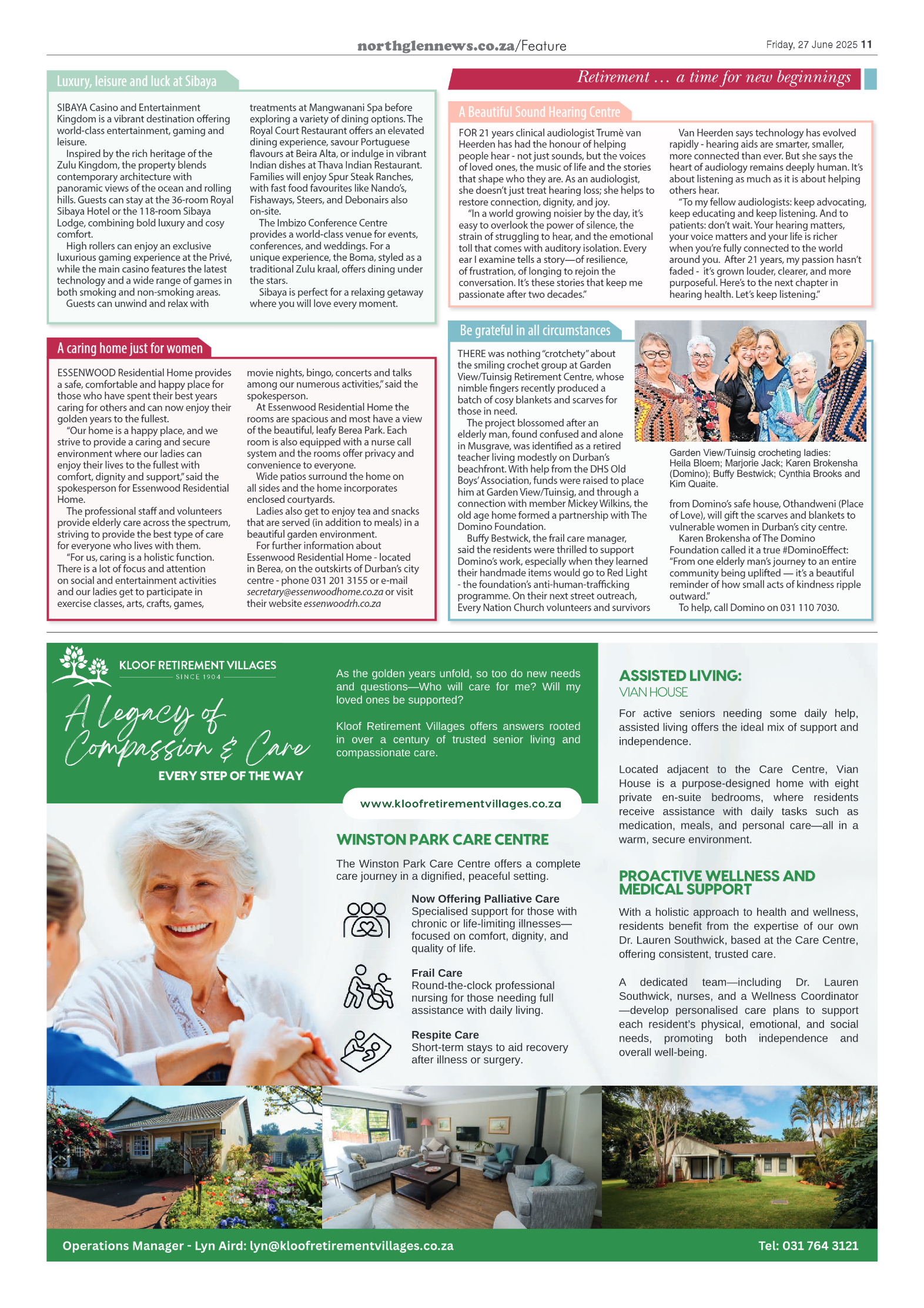 Northglen News 27 June 2025 page 11