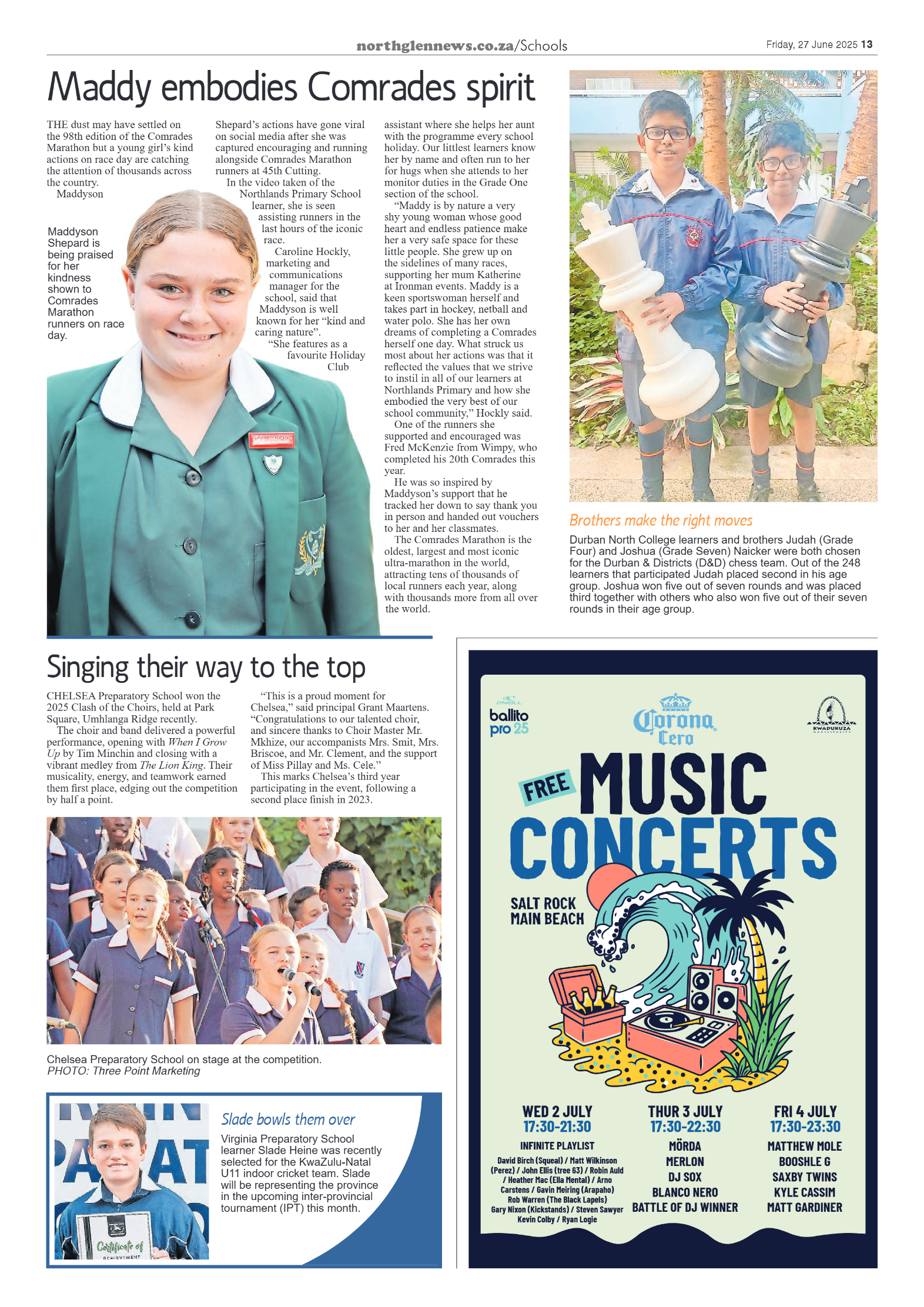 Northglen News 27 June 2025 page 13