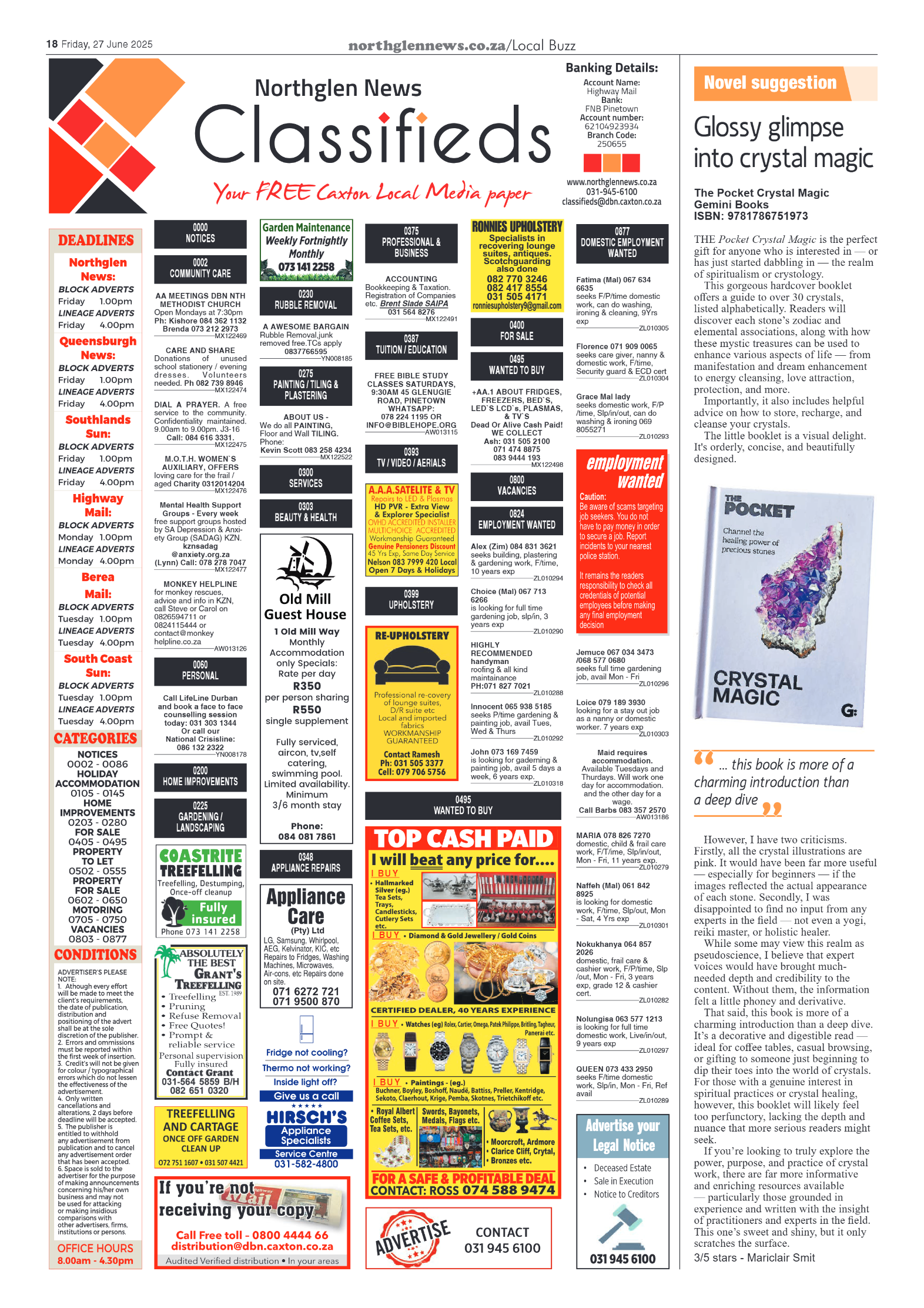 Northglen News 27 June 2025 page 18