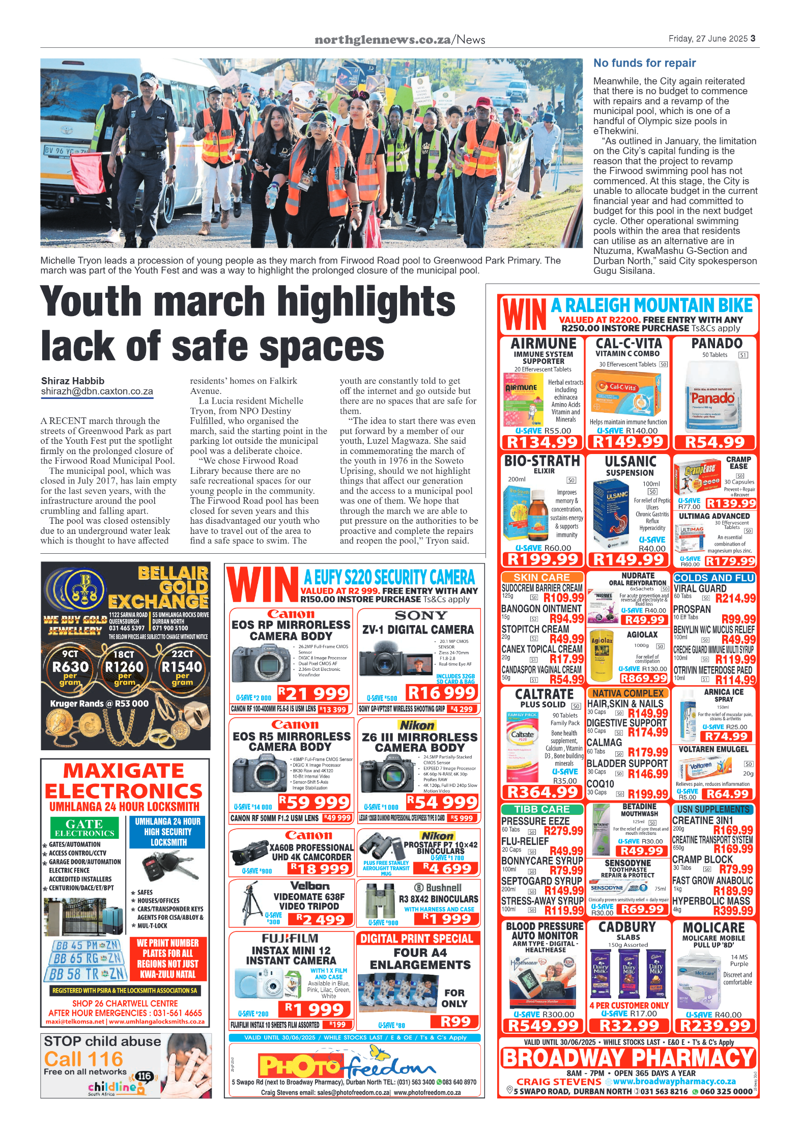 Northglen News 27 June 2025 page 3
