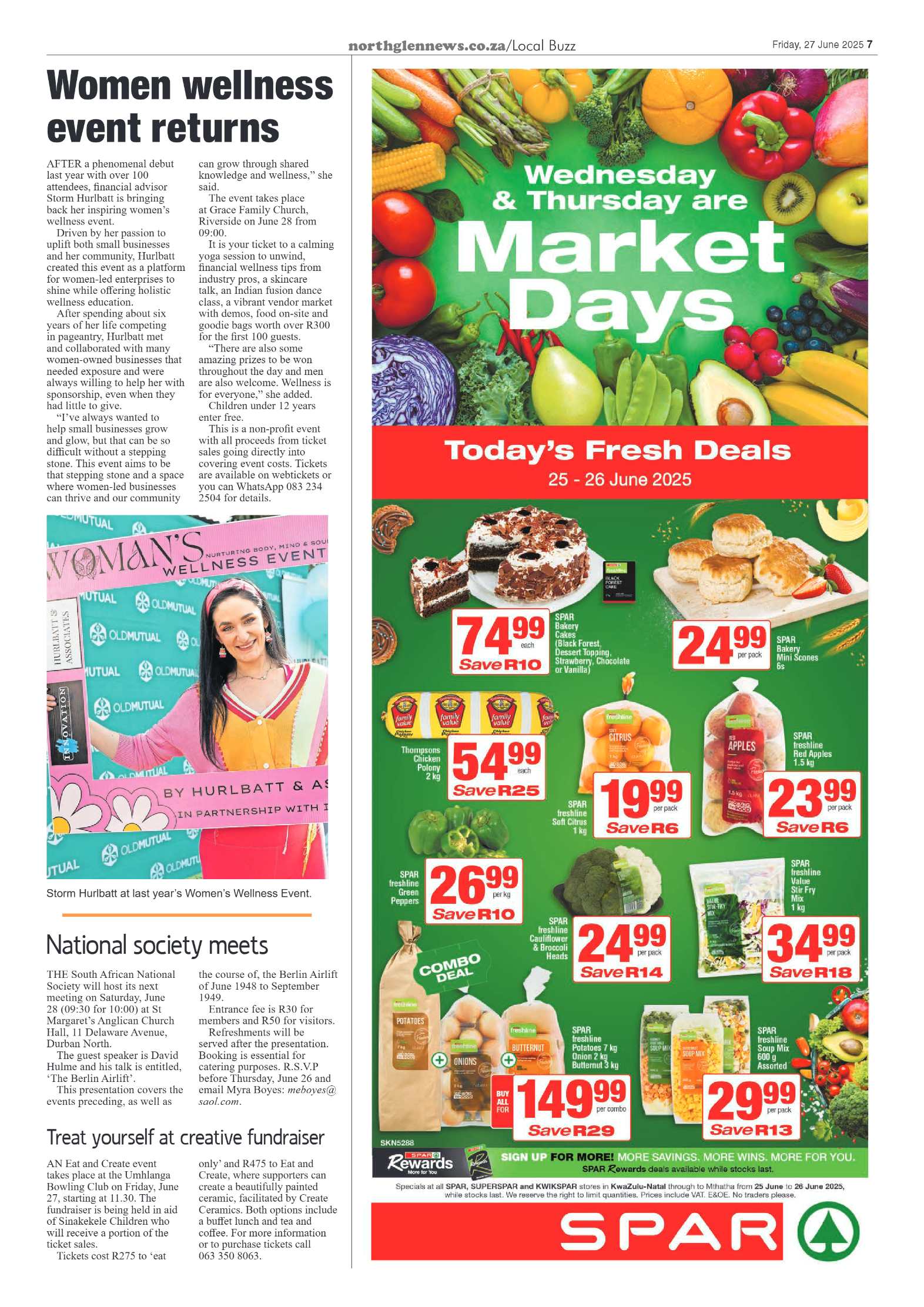 Northglen News 27 June 2025 page 7