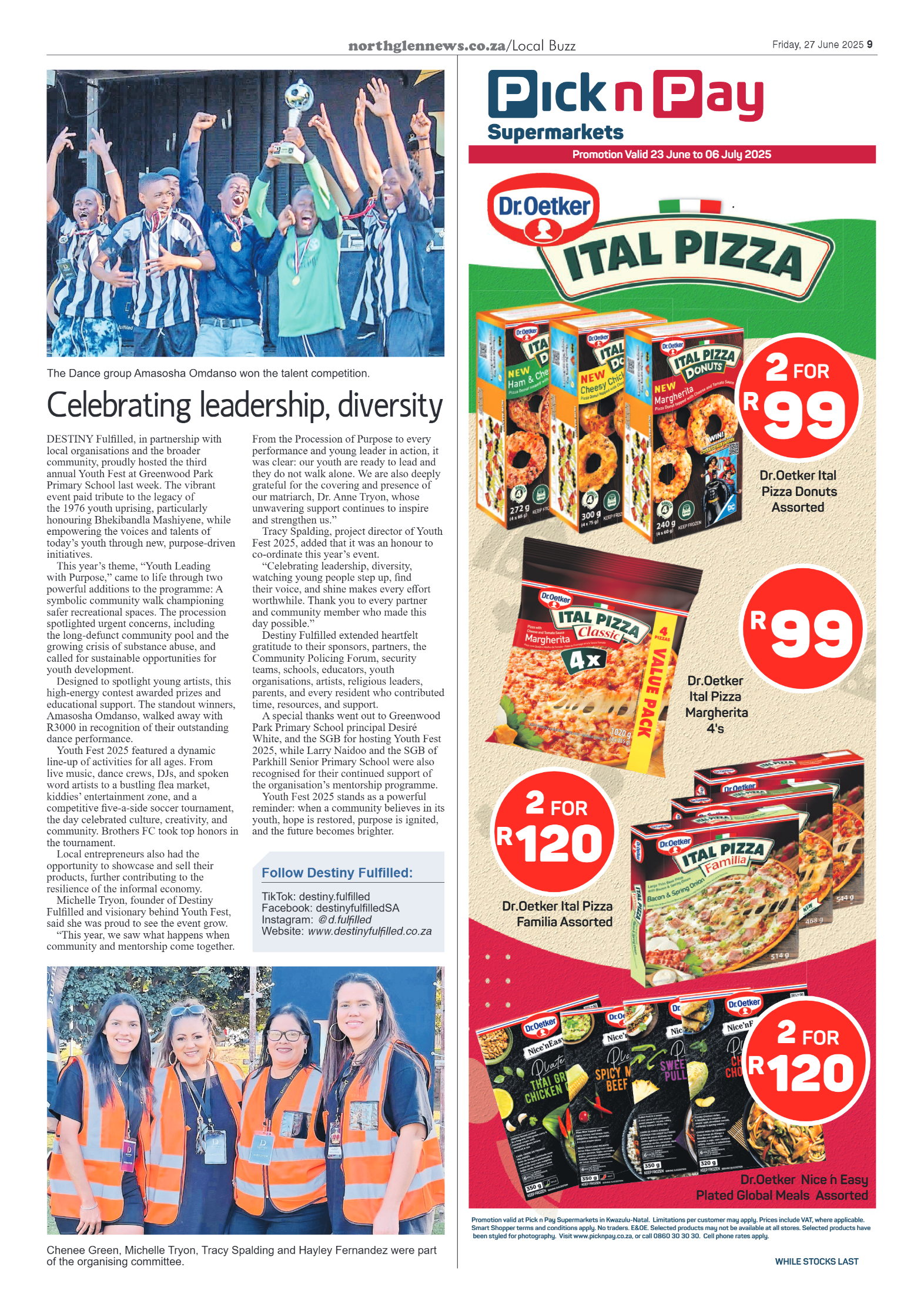 Northglen News 27 June 2025 page 9