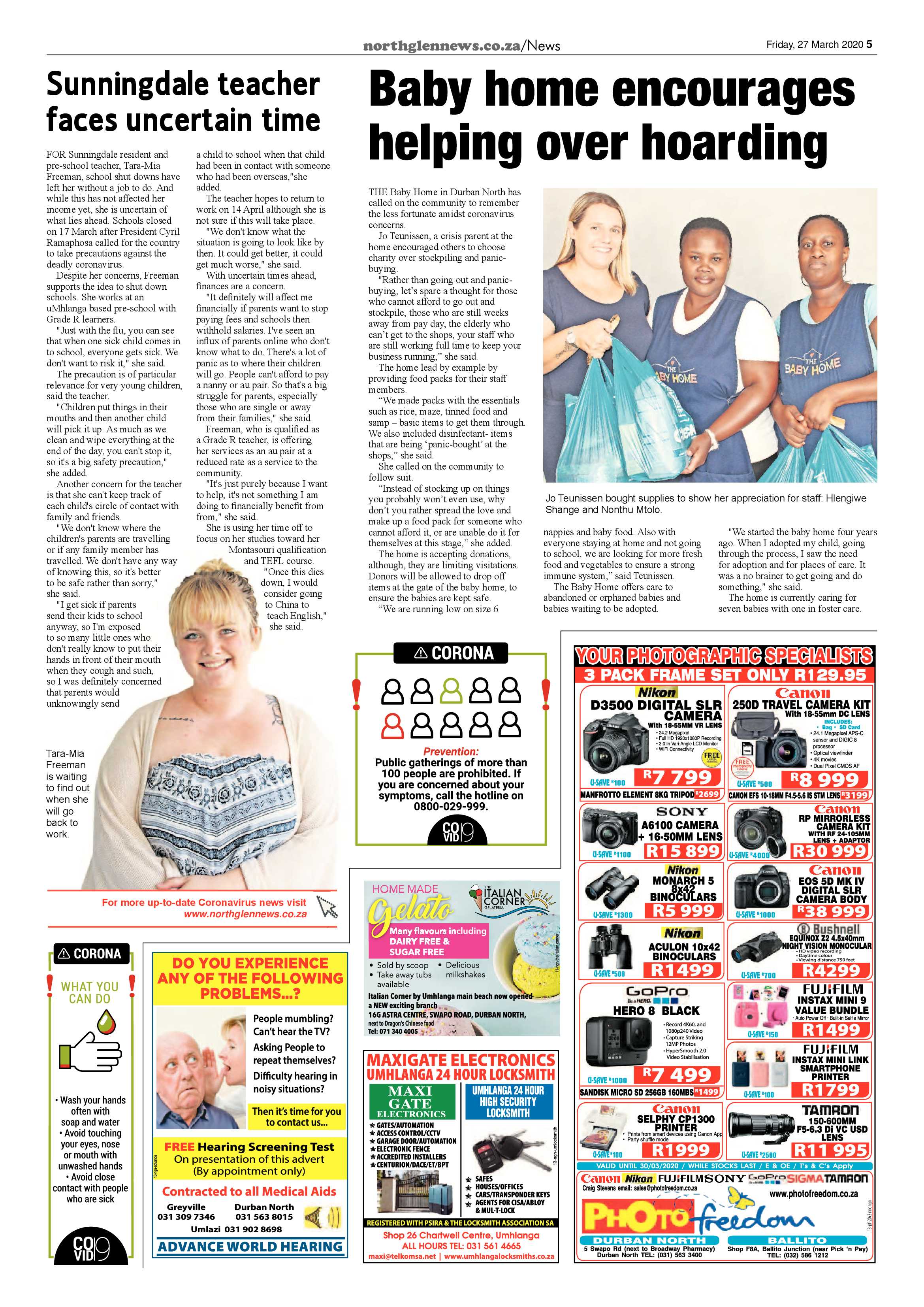 Northglen News 27 March 2020 page 5