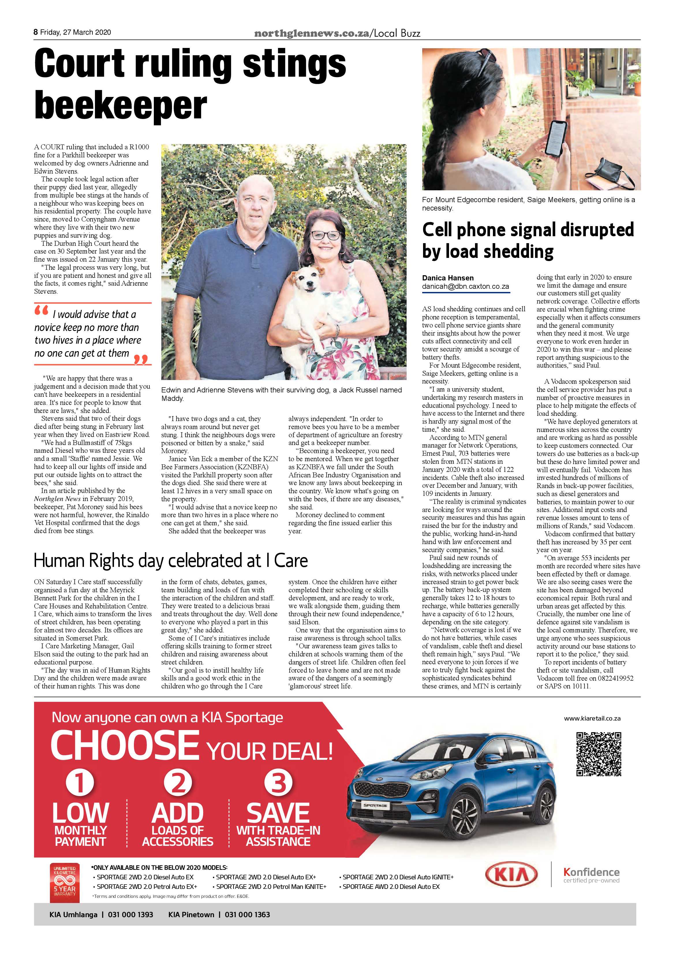 Northglen News 27 March 2020 page 8