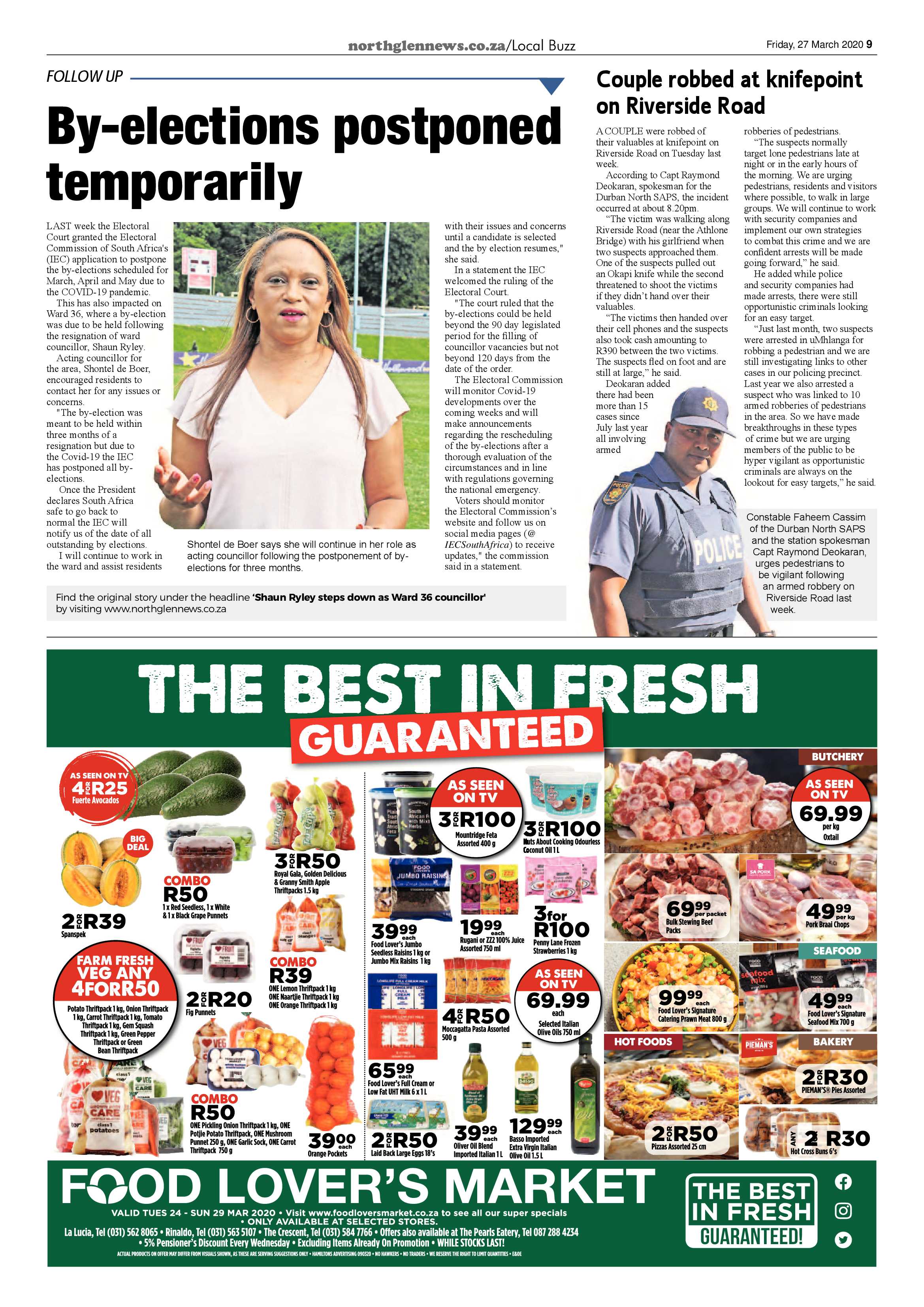 Northglen News 27 March 2020 page 9