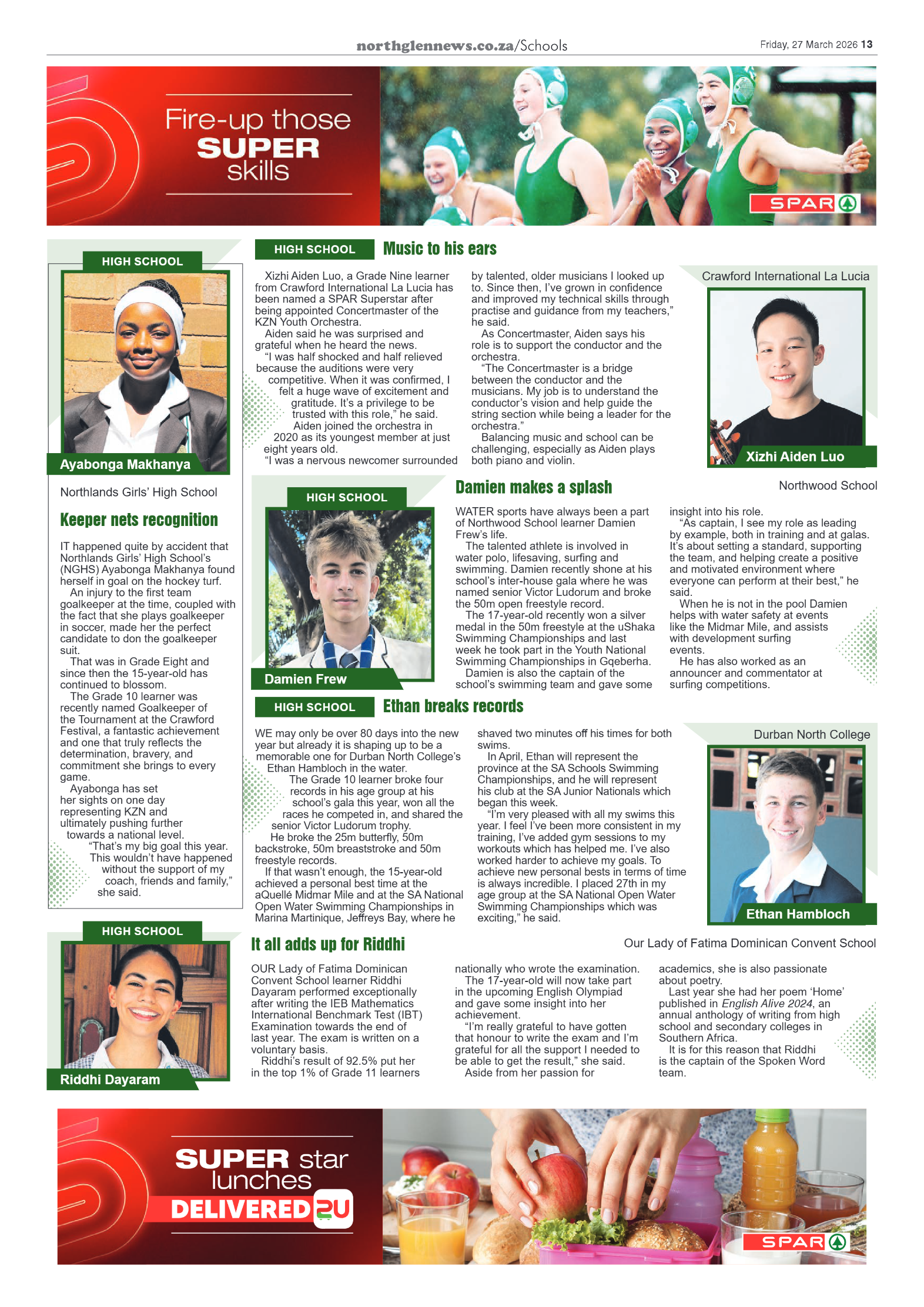 Northglen News 27 March 2026 page 13
